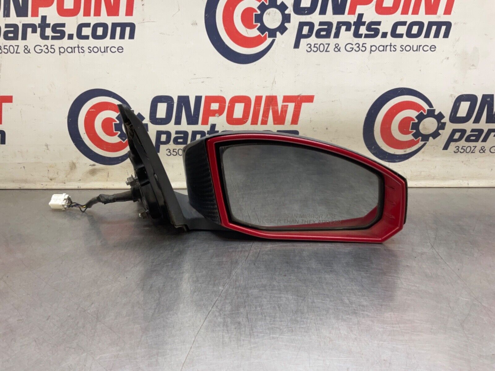 2007 Nissan Z33 350Z Passenger Right Side Mirror OEM 23BIZEE - On Point Parts Inc