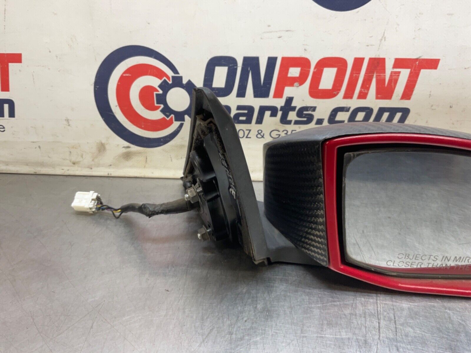 2007 Nissan Z33 350Z Passenger Right Side Mirror OEM 23BIZEE - On Point Parts Inc