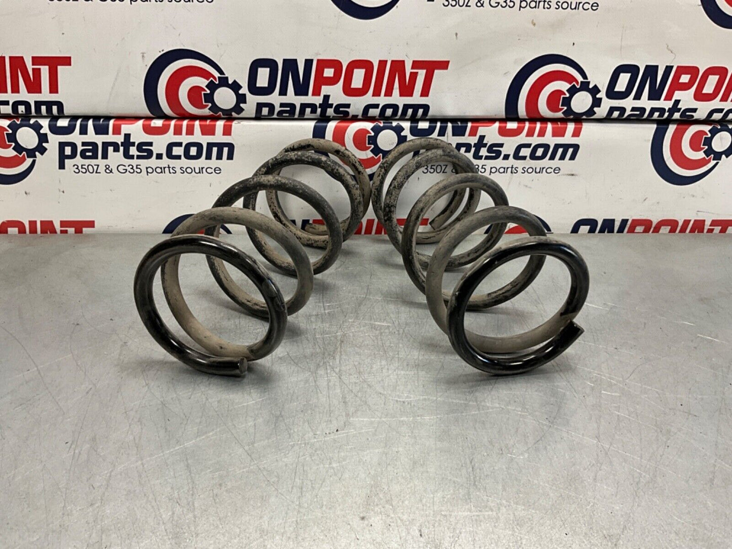 2007 Nissan Z33 350Z Rear Red Dot Coil Springs OEM 23BIZEI - On Point Parts Inc