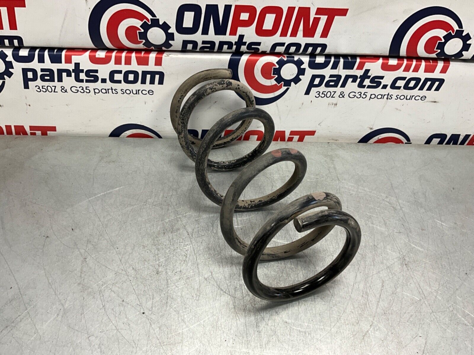 2007 Nissan Z33 350Z Rear Red Dot Coil Springs OEM 23BIZEI - On Point Parts Inc