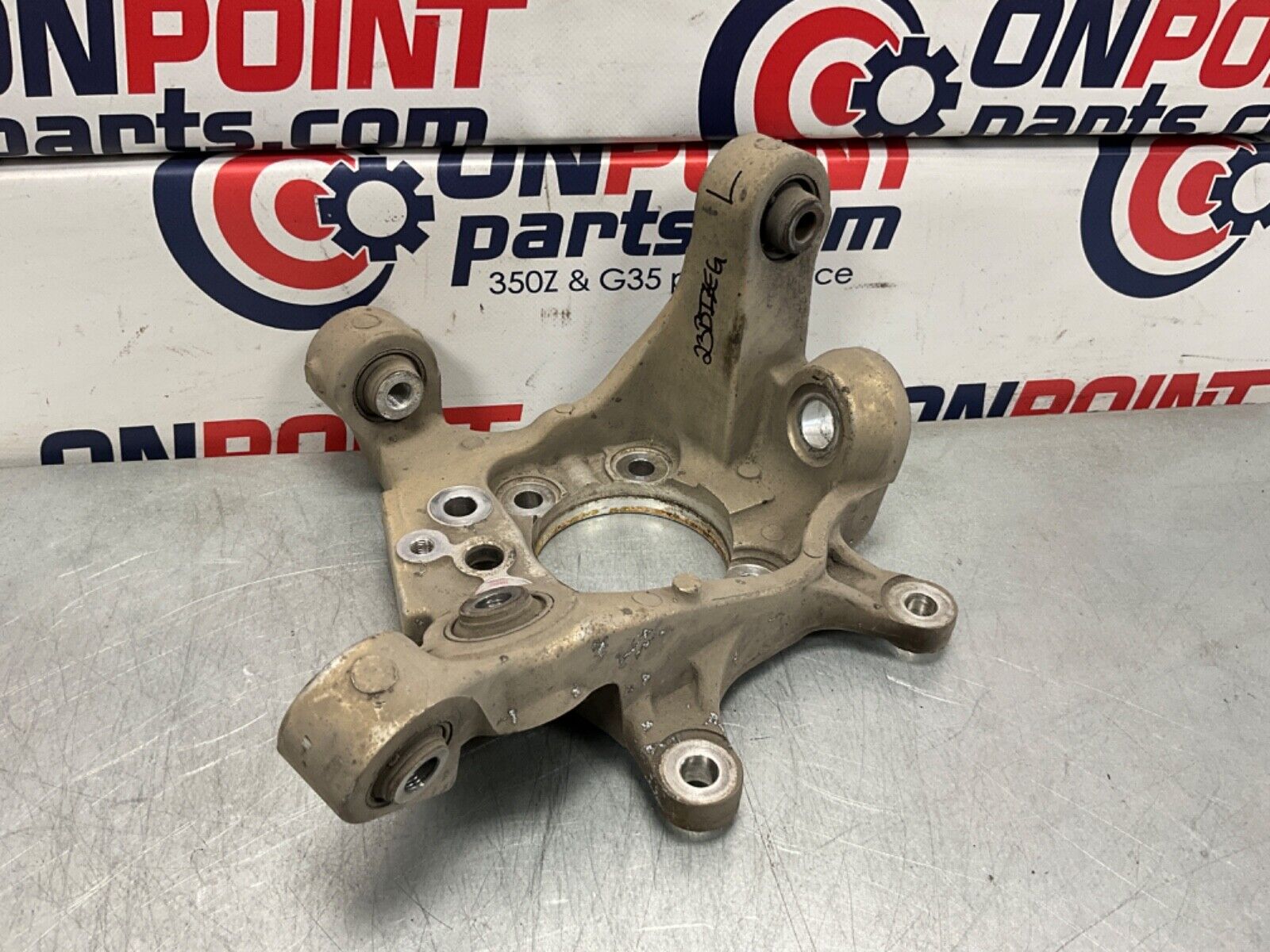 2007 Nissan Z33 350Z Driver Left Rear Suspension Axle Knuckle OEM 23BIZEG - On Point Parts Inc