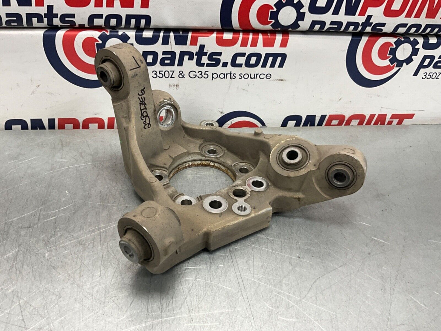 2007 Nissan Z33 350Z Driver Left Rear Suspension Axle Knuckle OEM 23BIZEG - On Point Parts Inc