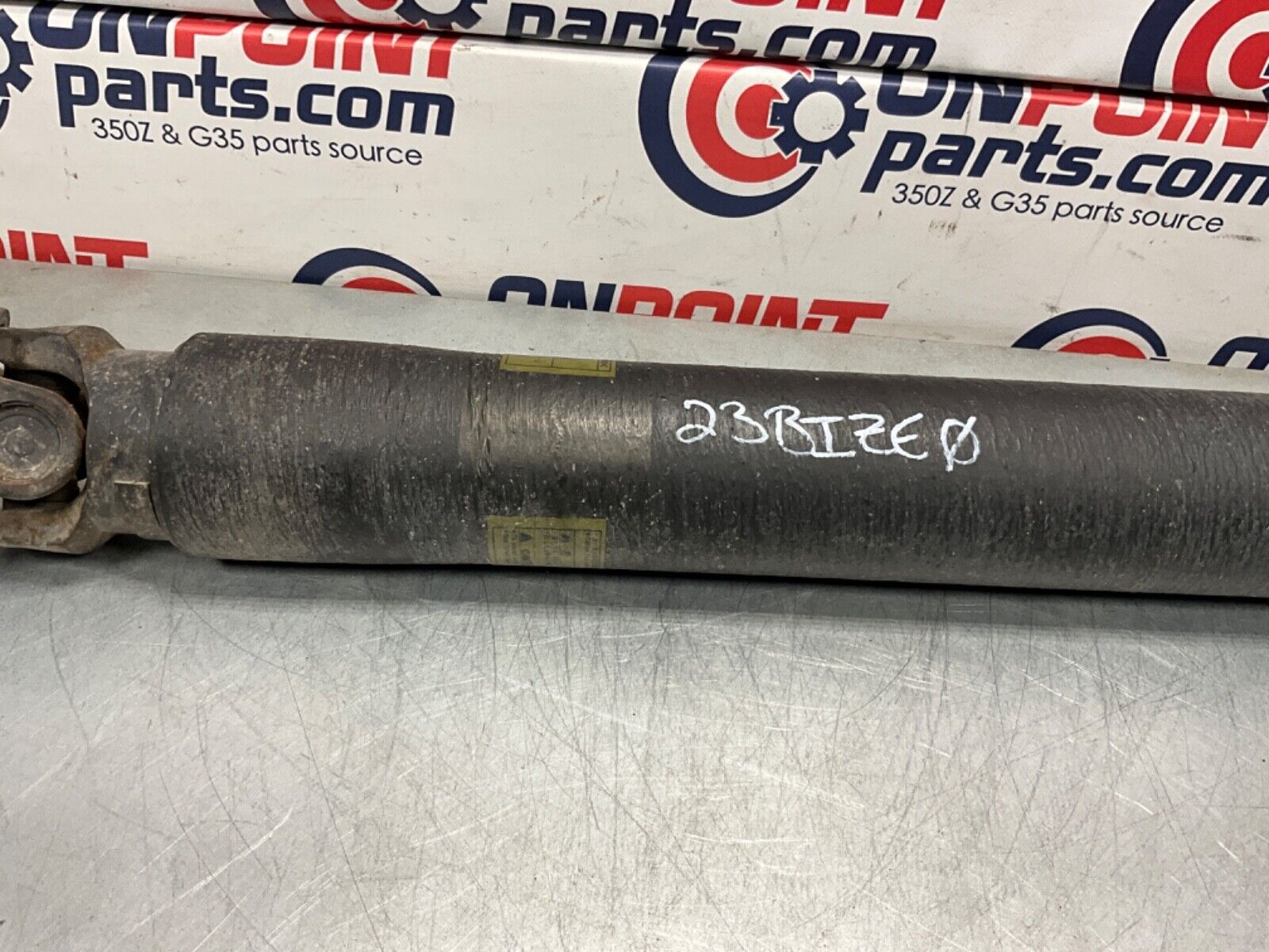 03-09 Nissan 350Z Driveshaft RWD Automatic 37000CD100 OEM 23BIZE0