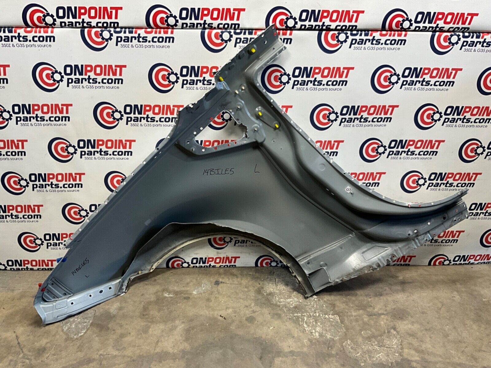 2014 Nissan Z34 370Z Driver Left Rear Quarter Fender OEM 14BILE5 - On Point Parts Inc