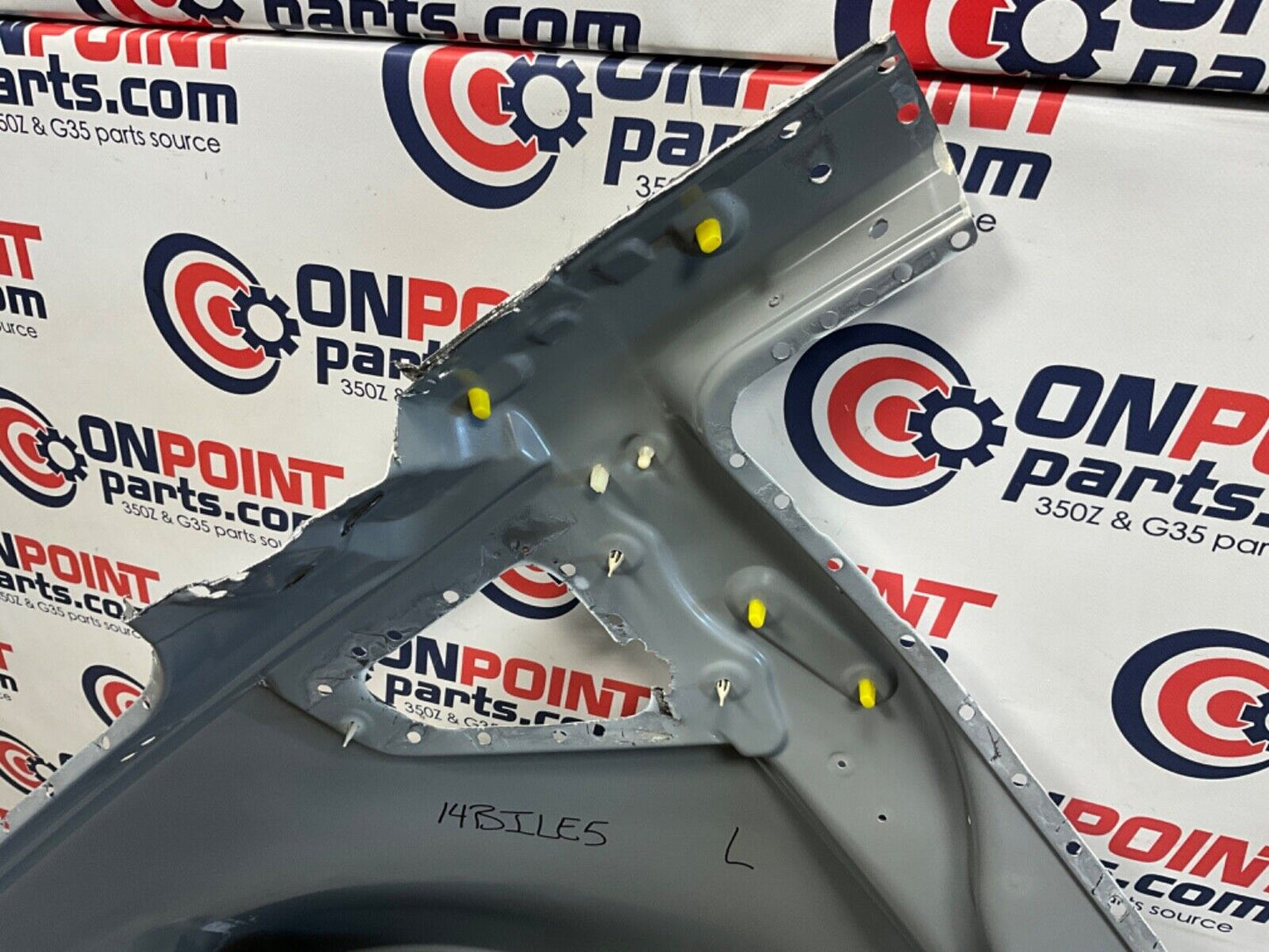 2014 Nissan Z34 370Z Driver Left Rear Quarter Fender OEM 14BILE5 - On Point Parts Inc