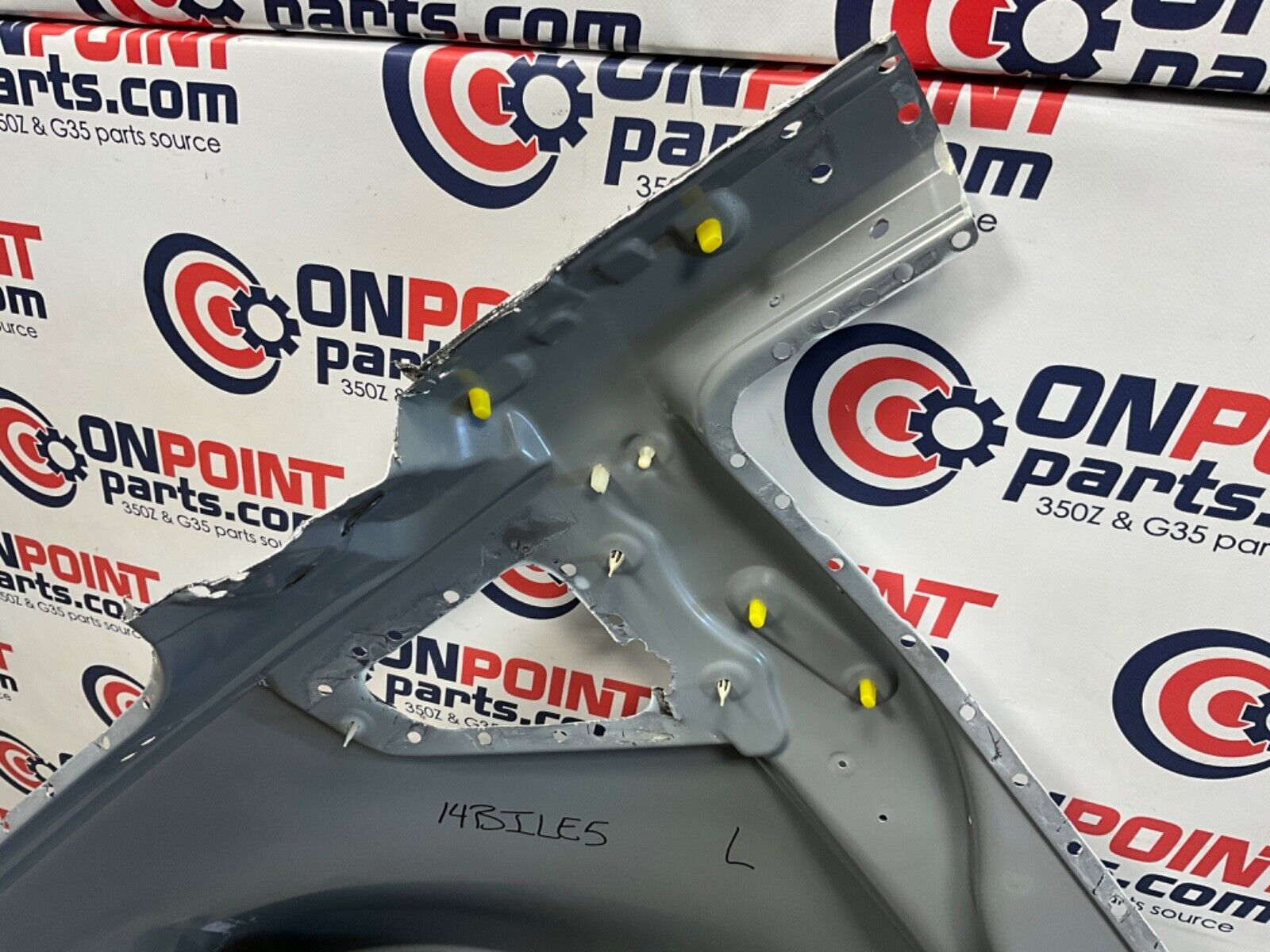 2014 Nissan Z34 370Z Driver Left Rear Quarter Fender OEM 14BILE5 - On Point Parts Inc