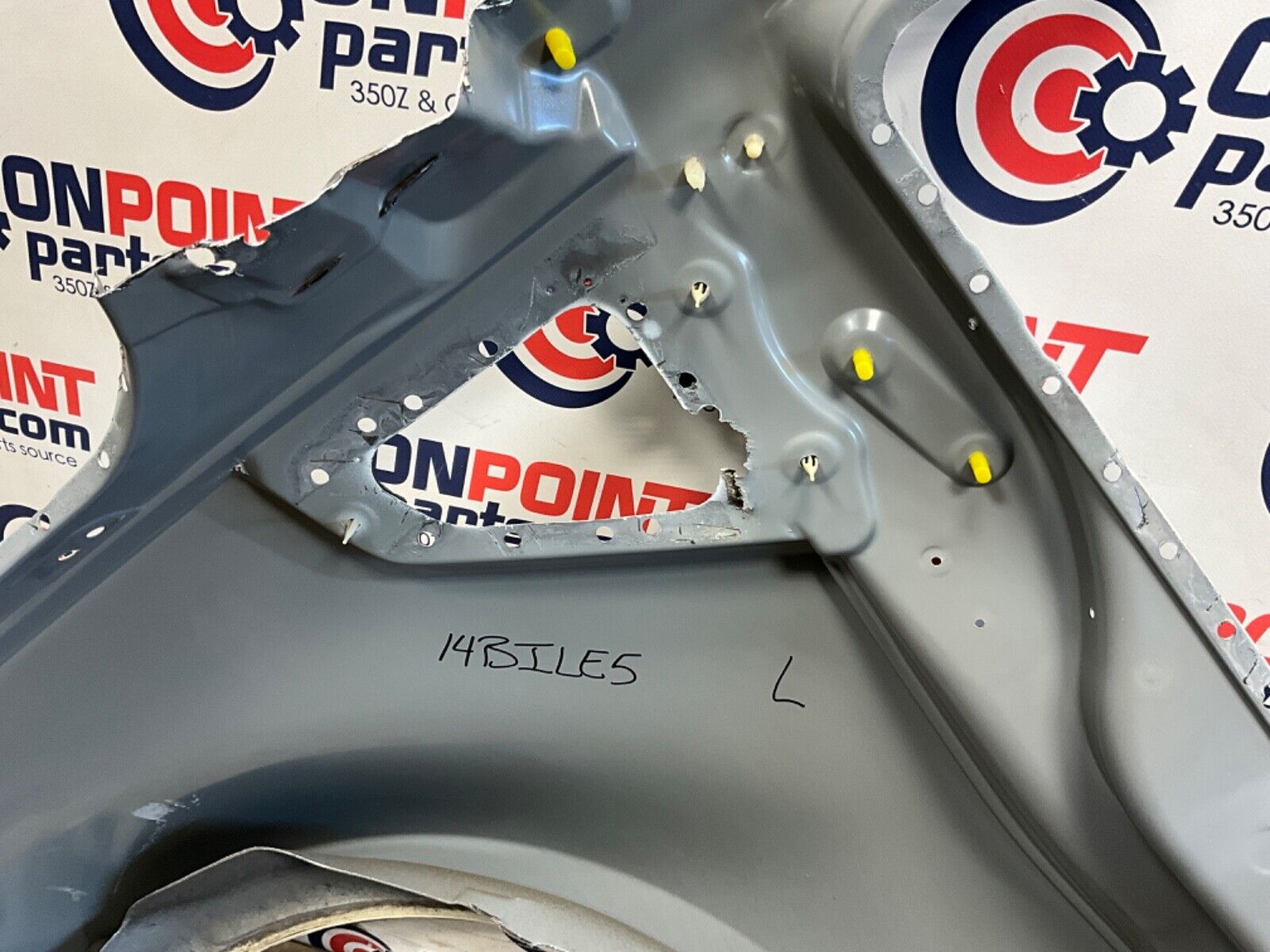 2014 Nissan Z34 370Z Driver Left Rear Quarter Fender OEM 14BILE5 - On Point Parts Inc