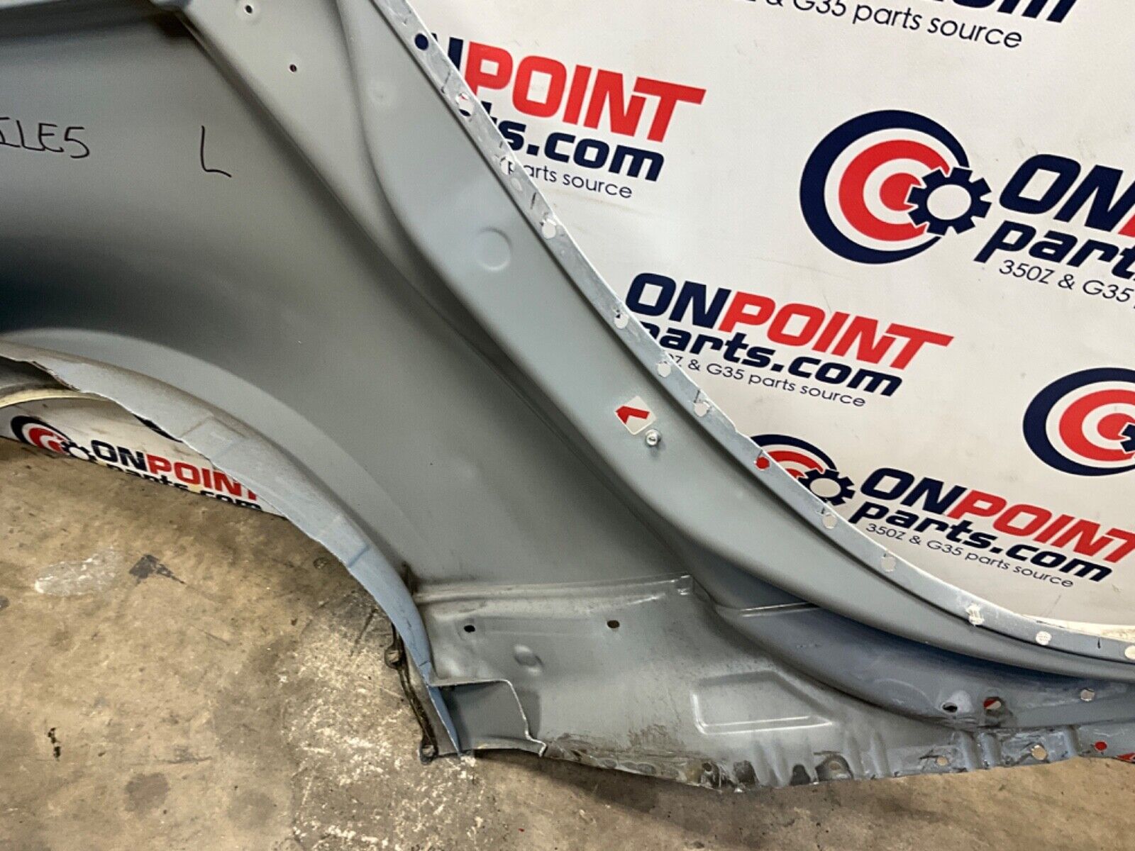 2014 Nissan Z34 370Z Driver Left Rear Quarter Fender OEM 14BILE5 - On Point Parts Inc