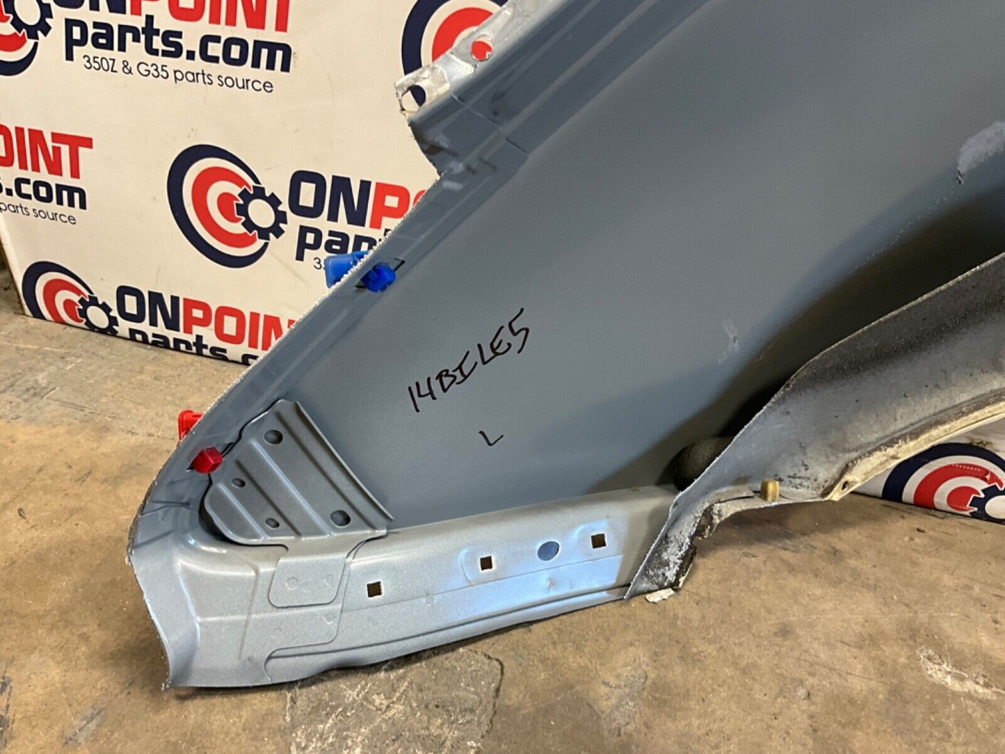 2014 Nissan Z34 370Z Driver Left Rear Quarter Fender OEM 14BILE5 - On Point Parts Inc