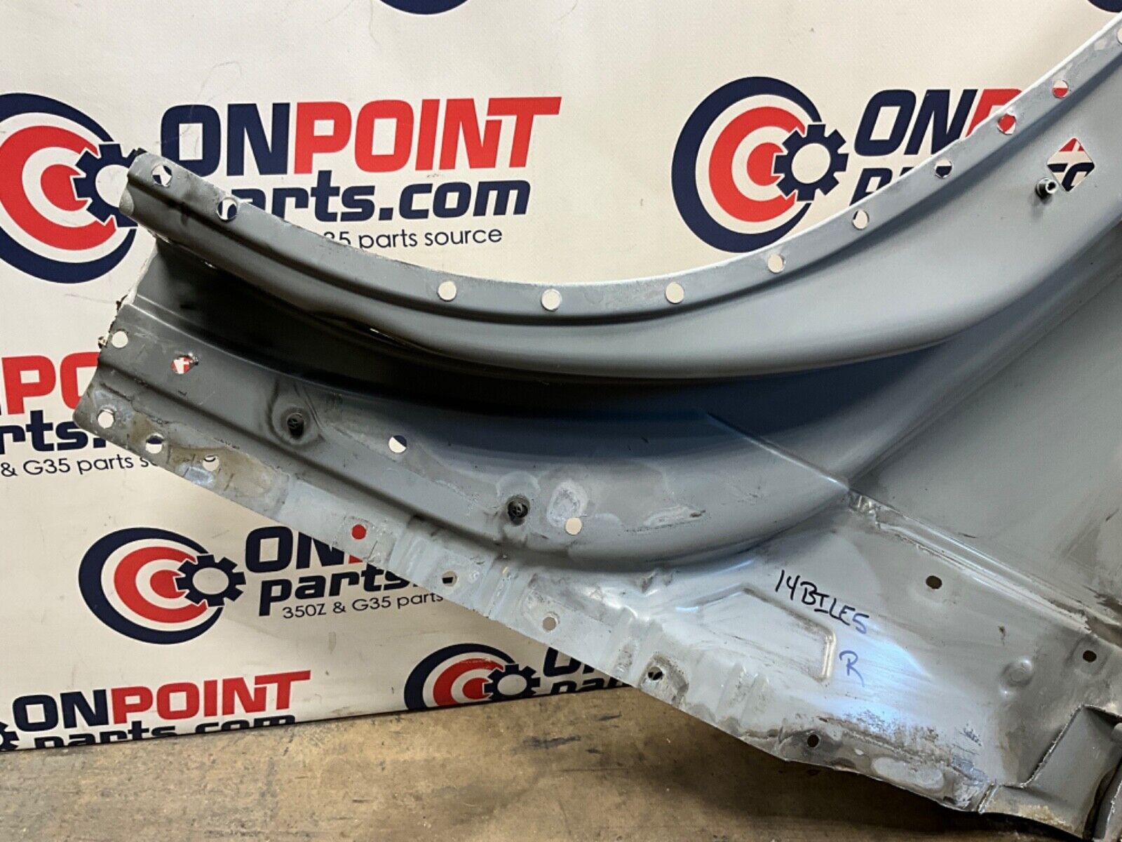 2014 Nissan Z34 370Z Passenger Right Rear Quarter Fender OEM 14BILE5 - On Point Parts Inc