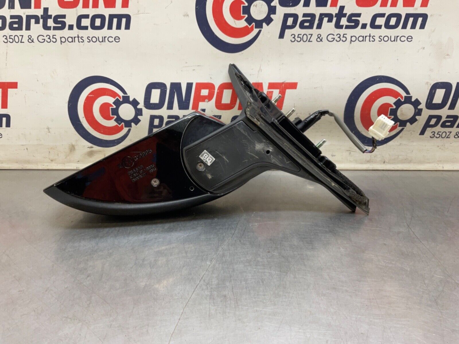 2006 Nissan Z33 350Z Driver Left Side Mirror OEM 23BJJEA - On Point Parts Inc
