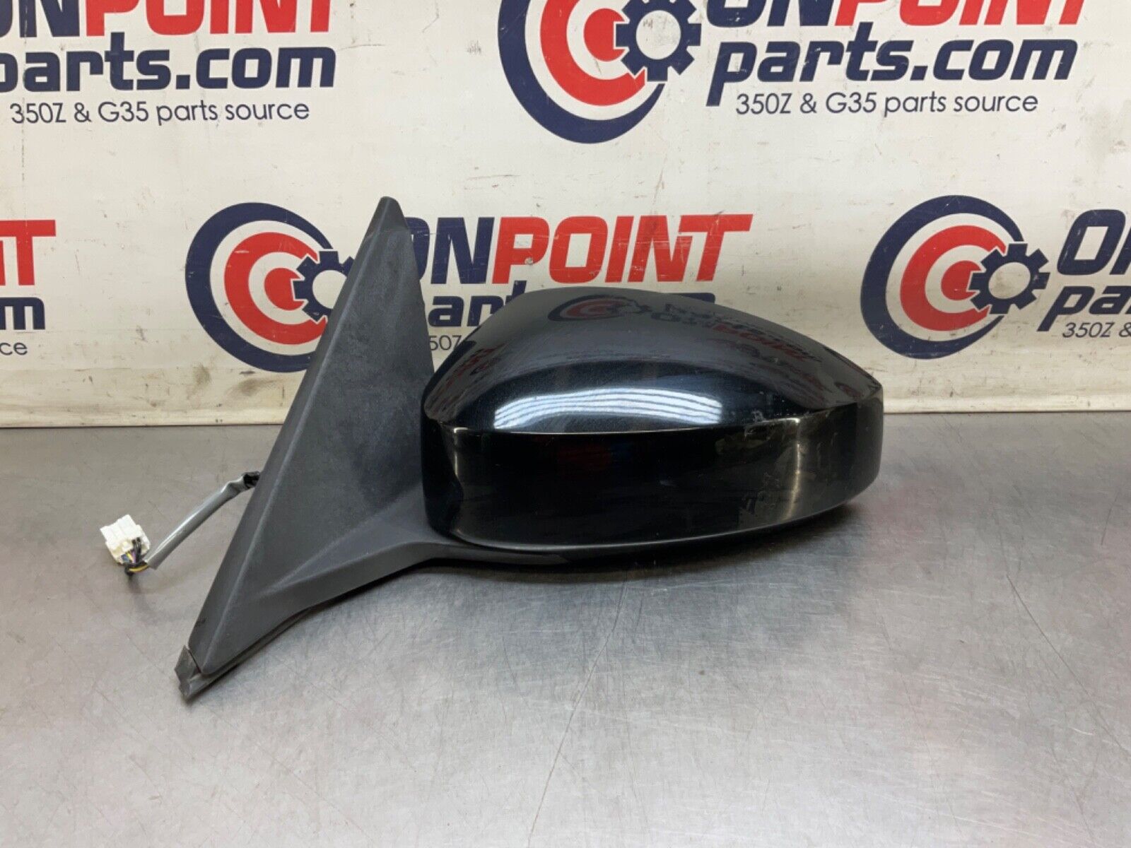 2006 Nissan Z33 350Z Driver Left Side Mirror OEM 23BJJEA - On Point Parts Inc