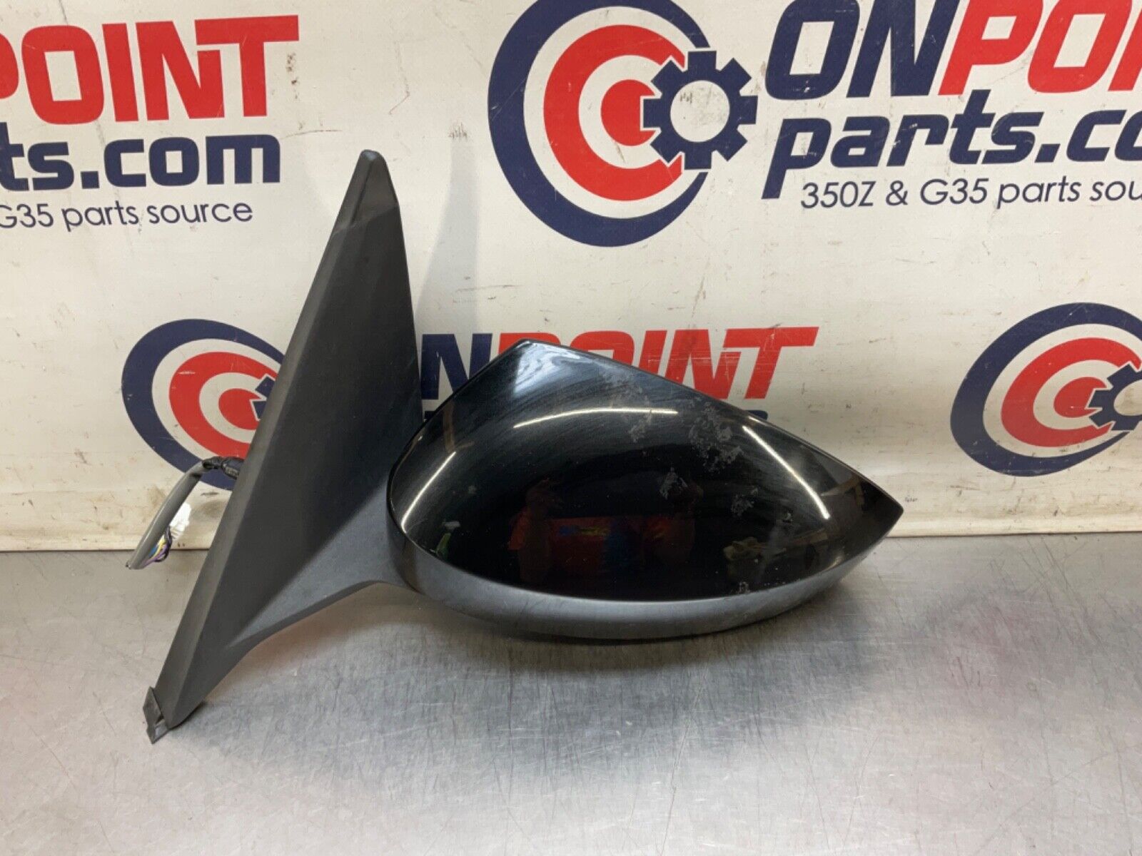 2006 Nissan Z33 350Z Driver Left Side Mirror OEM 23BJJEA - On Point Parts Inc