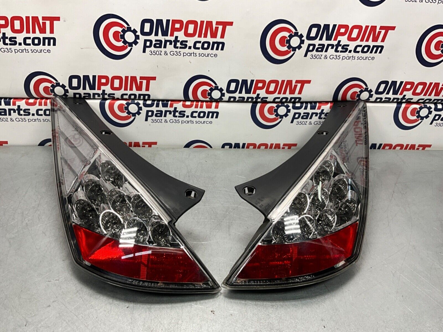 2006 Nissan Z33 350Z JDM Fairlady Tail Lights and Turn Signal Set OEM 23BJJE2 - On Point Parts Inc