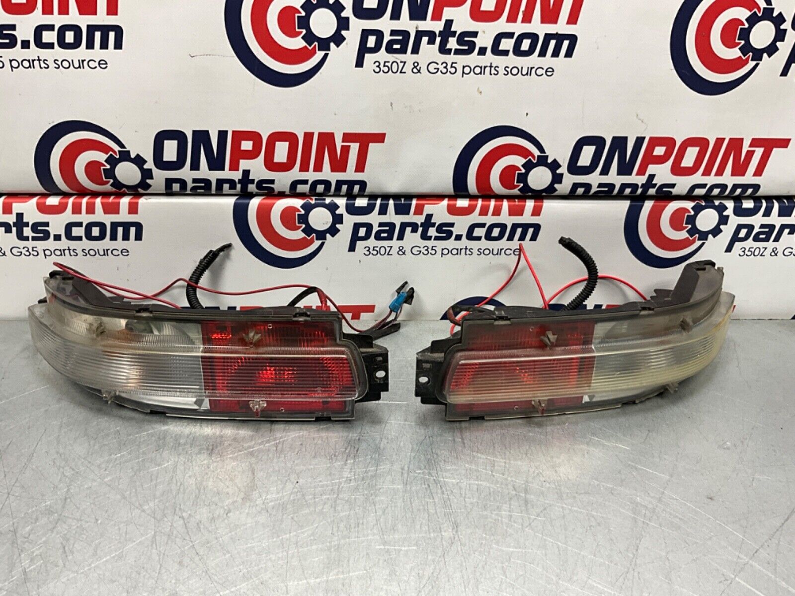 2006 Nissan Z33 350Z JDM Fairlady Tail Lights and Turn Signal Set OEM 23BJJE2 - On Point Parts Inc