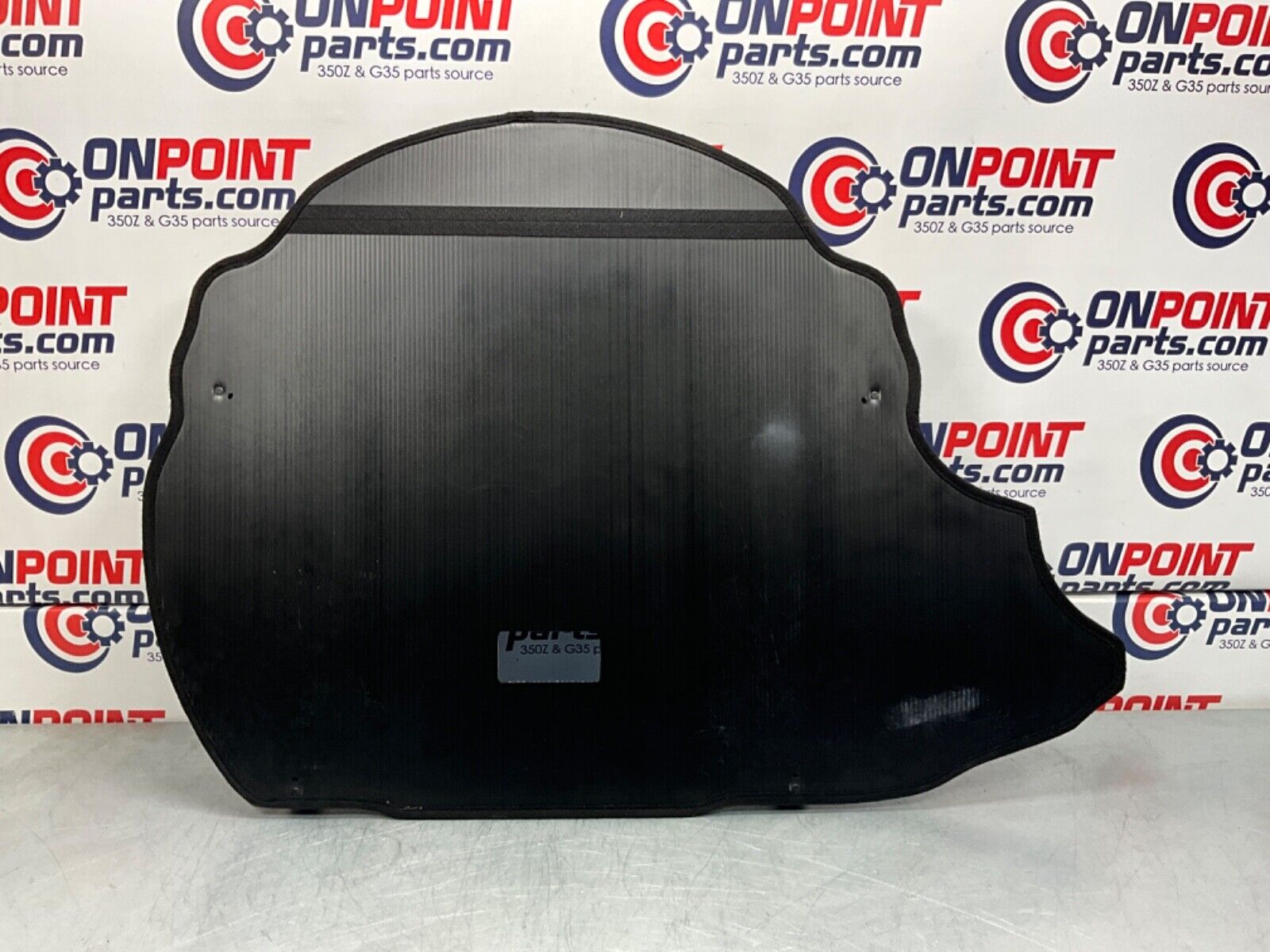 2006 Nissan Z33 350Z Rear Convertible Trunk Spare Tire Cover OEM 23BJJE9 - On Point Parts Inc