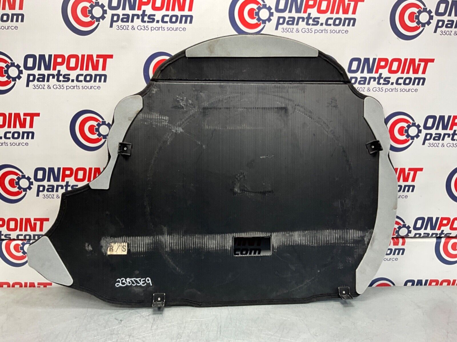 2006 Nissan Z33 350Z Rear Convertible Trunk Spare Tire Cover OEM 23BJJE9 - On Point Parts Inc