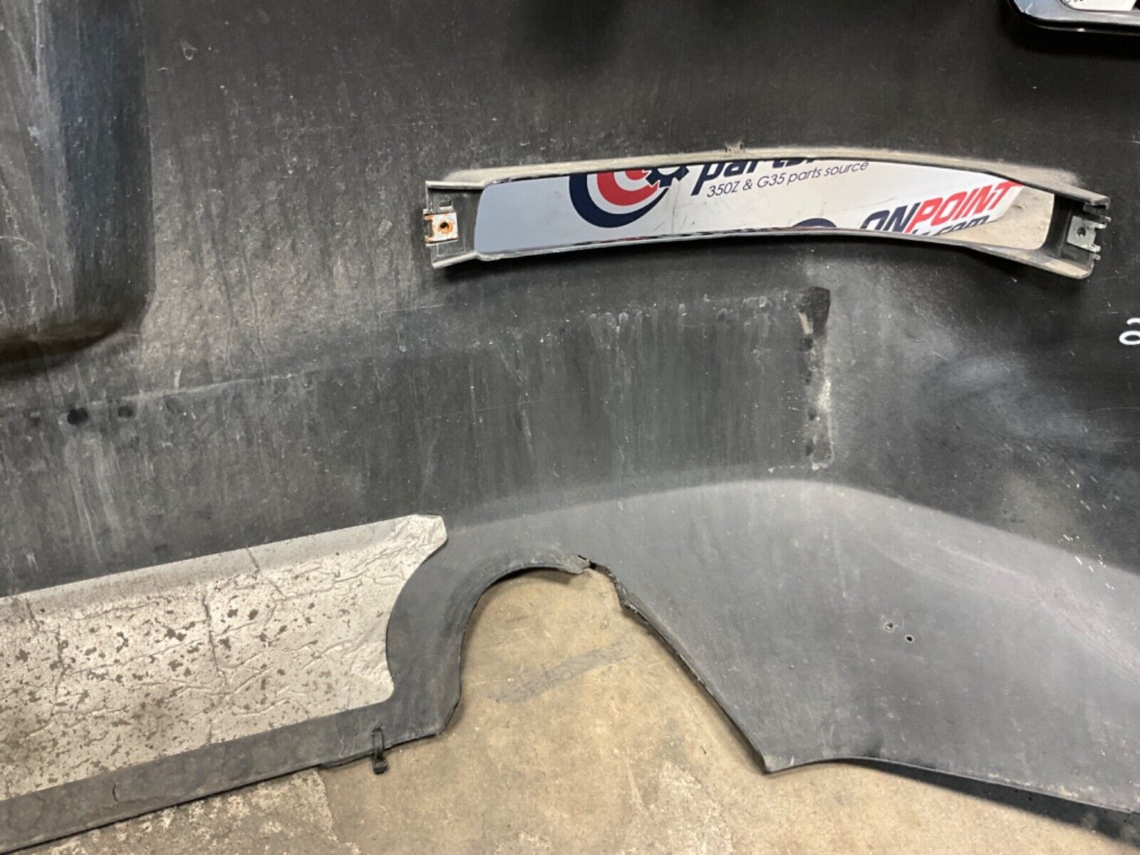 2006 Nissan Z33 350Z Rear Bumper Cover OEM 23BJJE5 - On Point Parts Inc