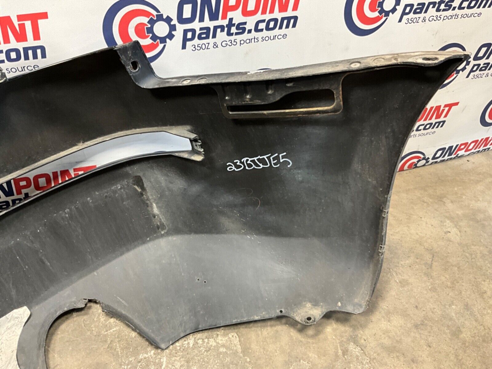 2006 Nissan Z33 350Z Rear Bumper Cover OEM 23BJJE5 - On Point Parts Inc