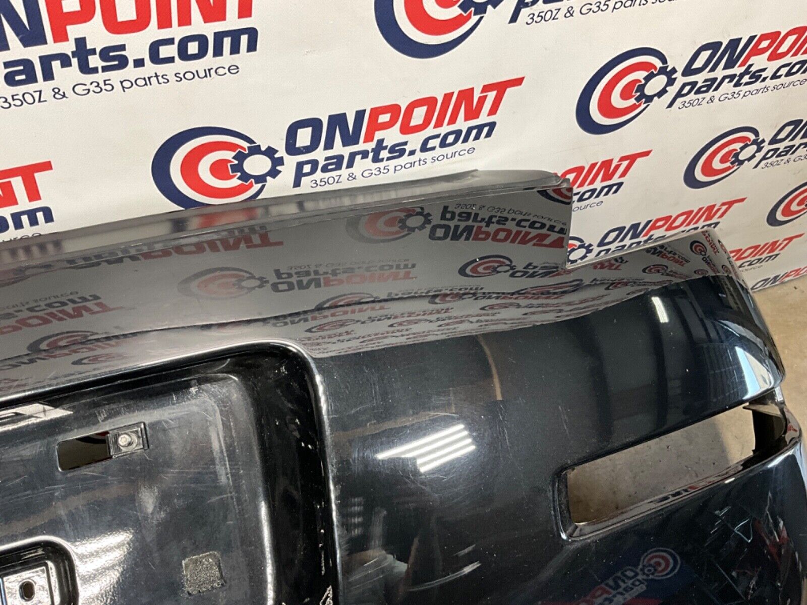 2006 Nissan Z33 350Z Rear Bumper Cover OEM 23BJJE5 - On Point Parts Inc