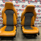 2006 Nissan Z33 350Z Convertible Burnt Orange Leather Net Seats OEM 23BJJE9 - On Point Parts Inc