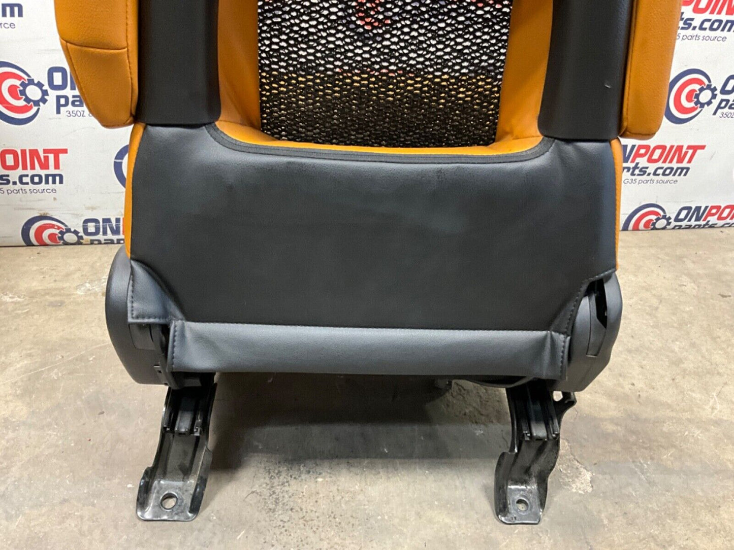 2006 Nissan Z33 350Z Convertible Burnt Orange Leather Net Seats OEM 23BJJE9 - On Point Parts Inc