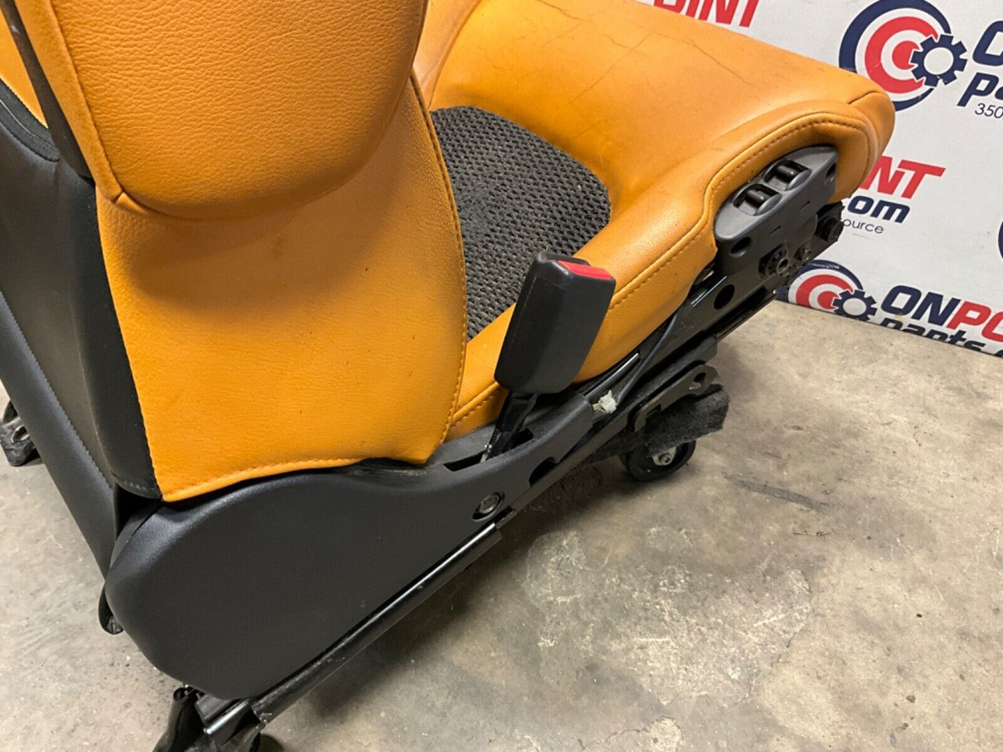 2006 Nissan Z33 350Z Convertible Burnt Orange Leather Net Seats OEM 23BJJE9 - On Point Parts Inc