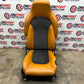 2006 Nissan Z33 350Z Convertible Burnt Orange Leather Net Seats OEM 23BJJE9 - On Point Parts Inc