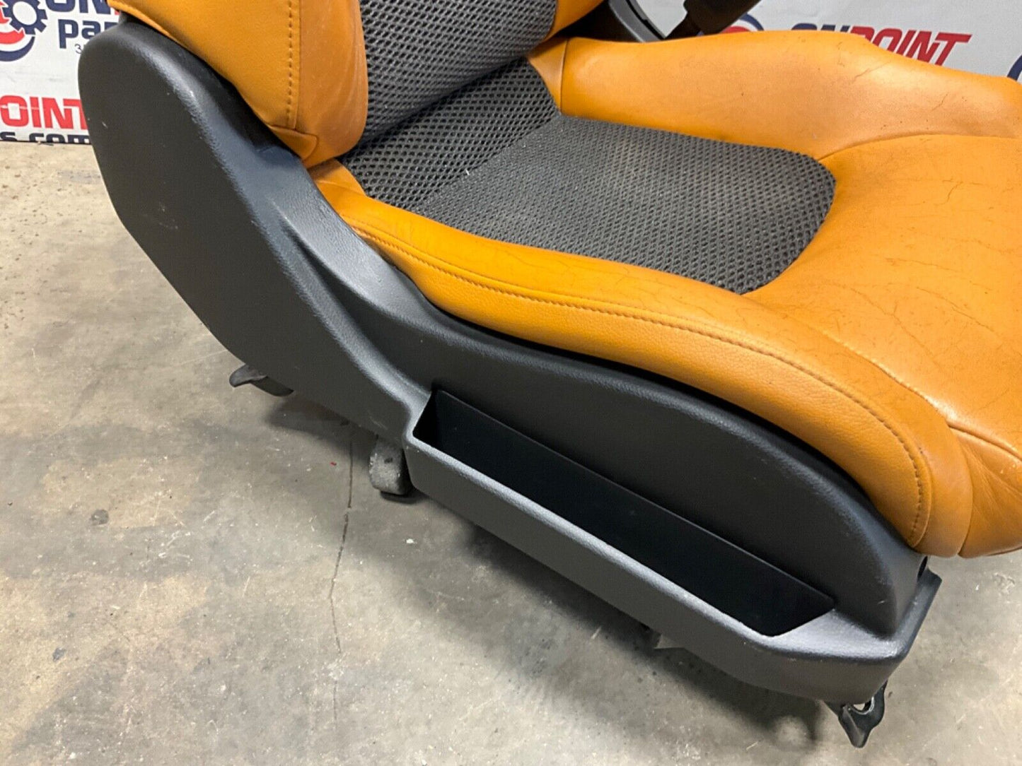 2006 Nissan Z33 350Z Convertible Burnt Orange Leather Net Seats OEM 23BJJE9 - On Point Parts Inc