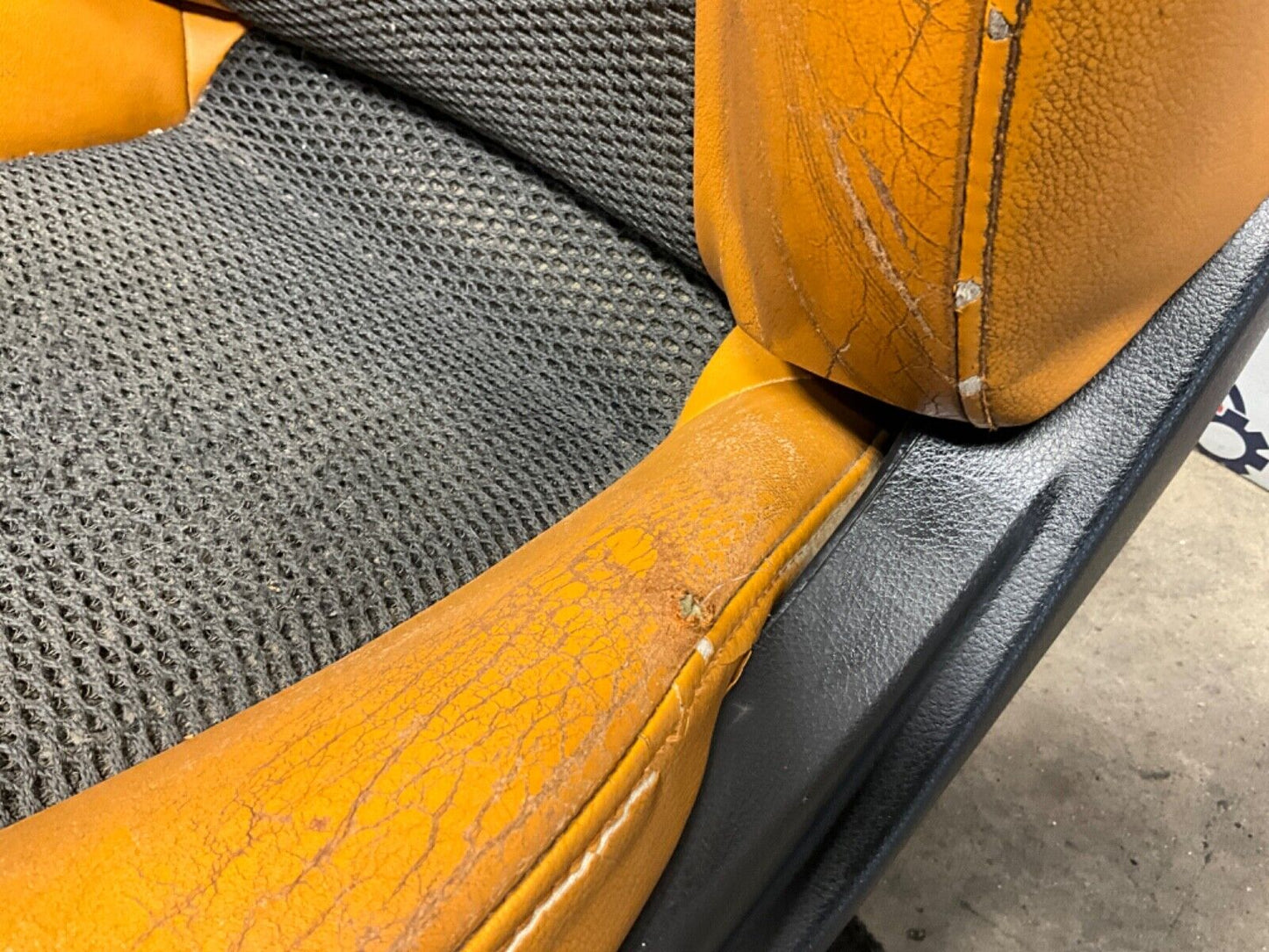 2006 Nissan Z33 350Z Convertible Burnt Orange Leather Net Seats OEM 23BJJE9 - On Point Parts Inc