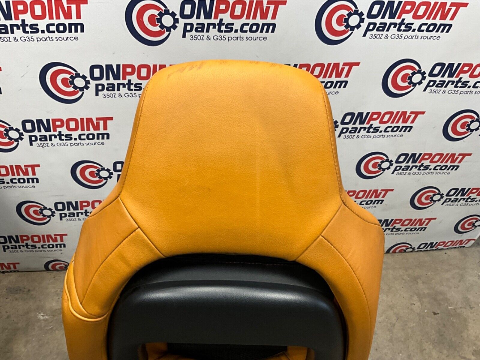 2006 Nissan Z33 350Z Convertible Burnt Orange Leather Net Seats OEM 23BJJE9 - On Point Parts Inc