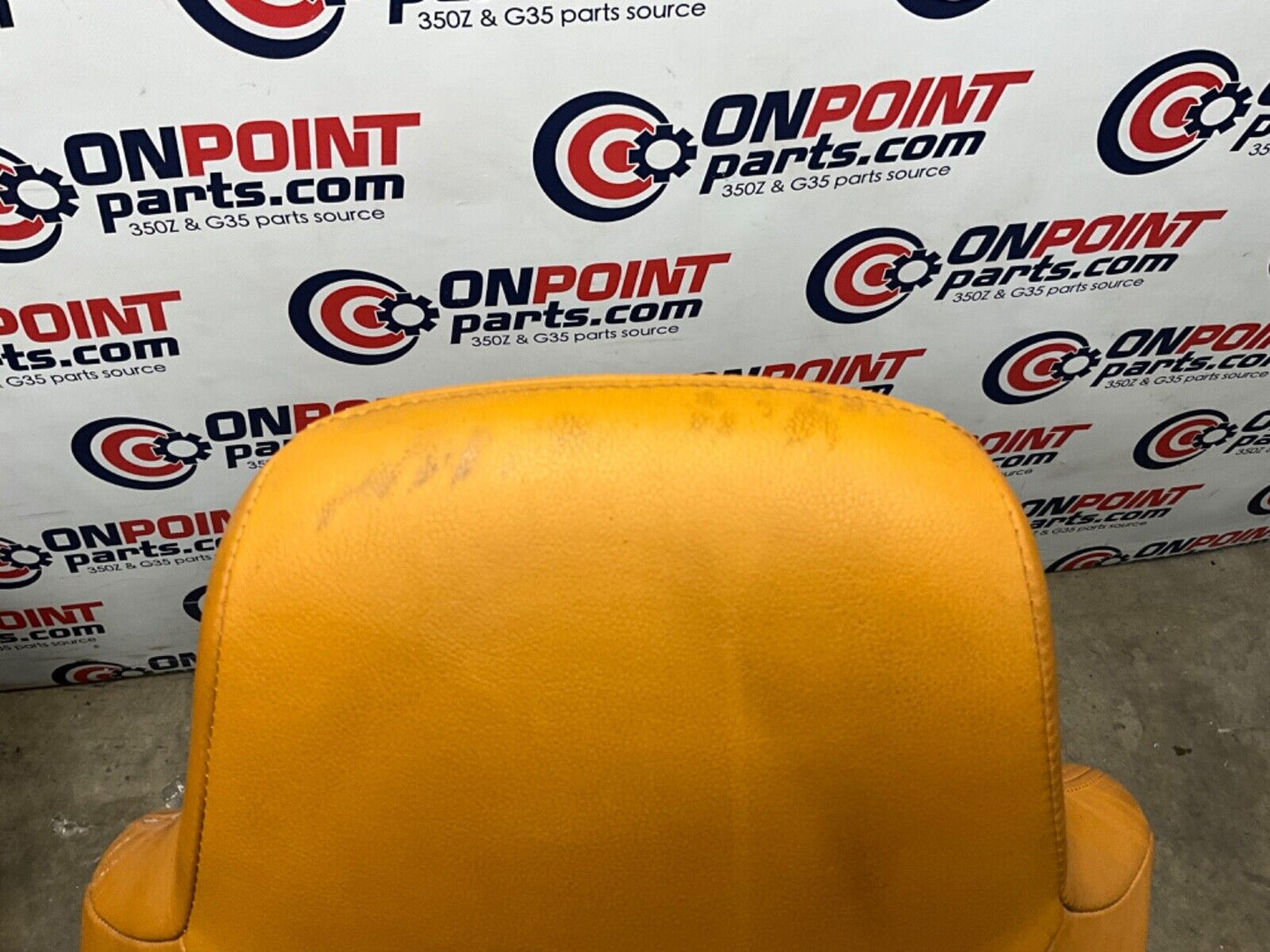 2006 Nissan Z33 350Z Convertible Burnt Orange Leather Net Seats OEM 23BJJE9 - On Point Parts Inc