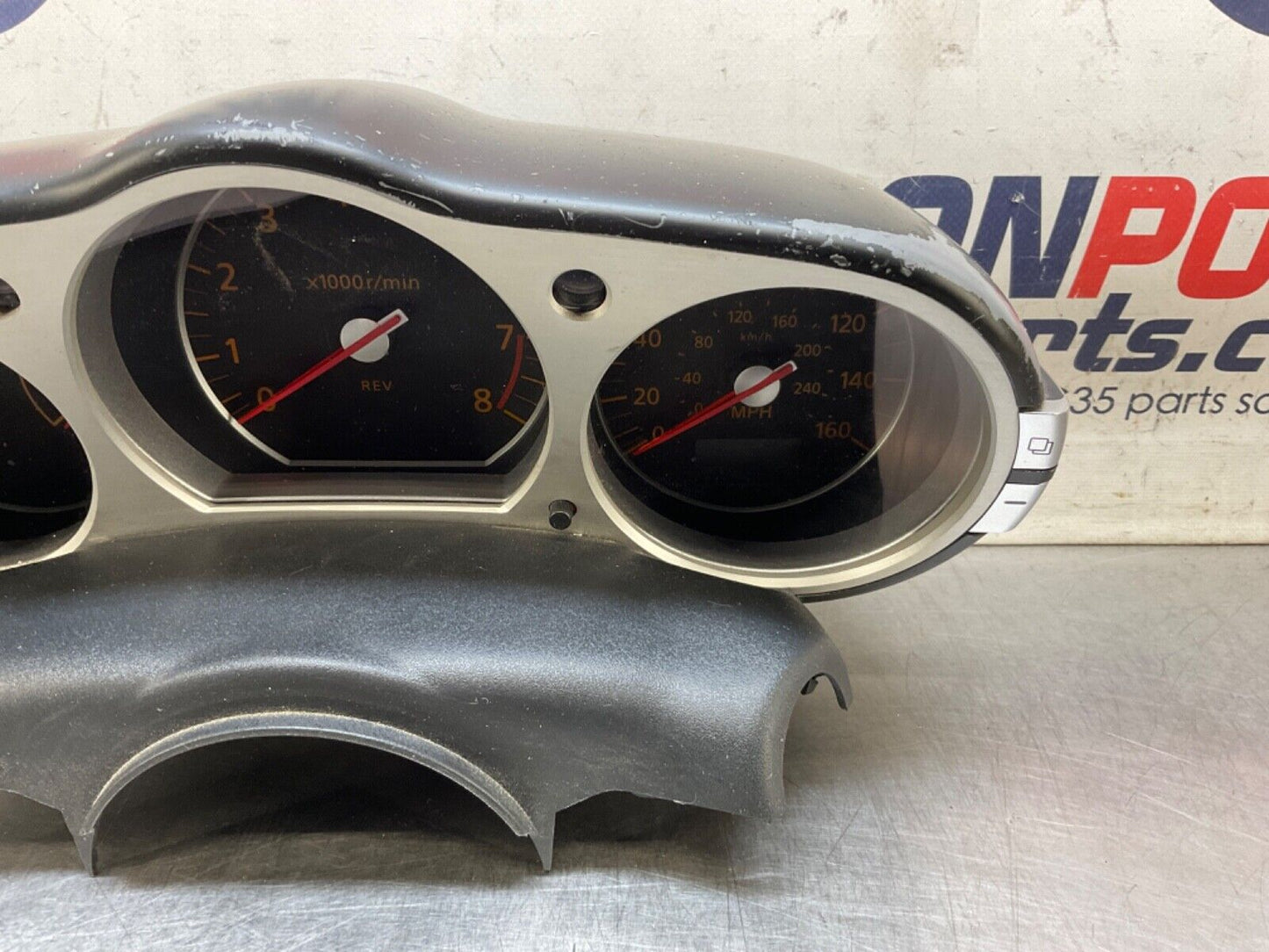 2006Nissan Z33 350Z Speedometer Instrument Gauge Cluster Manual 112k OEM 23BJJEC - On Point Parts Inc
