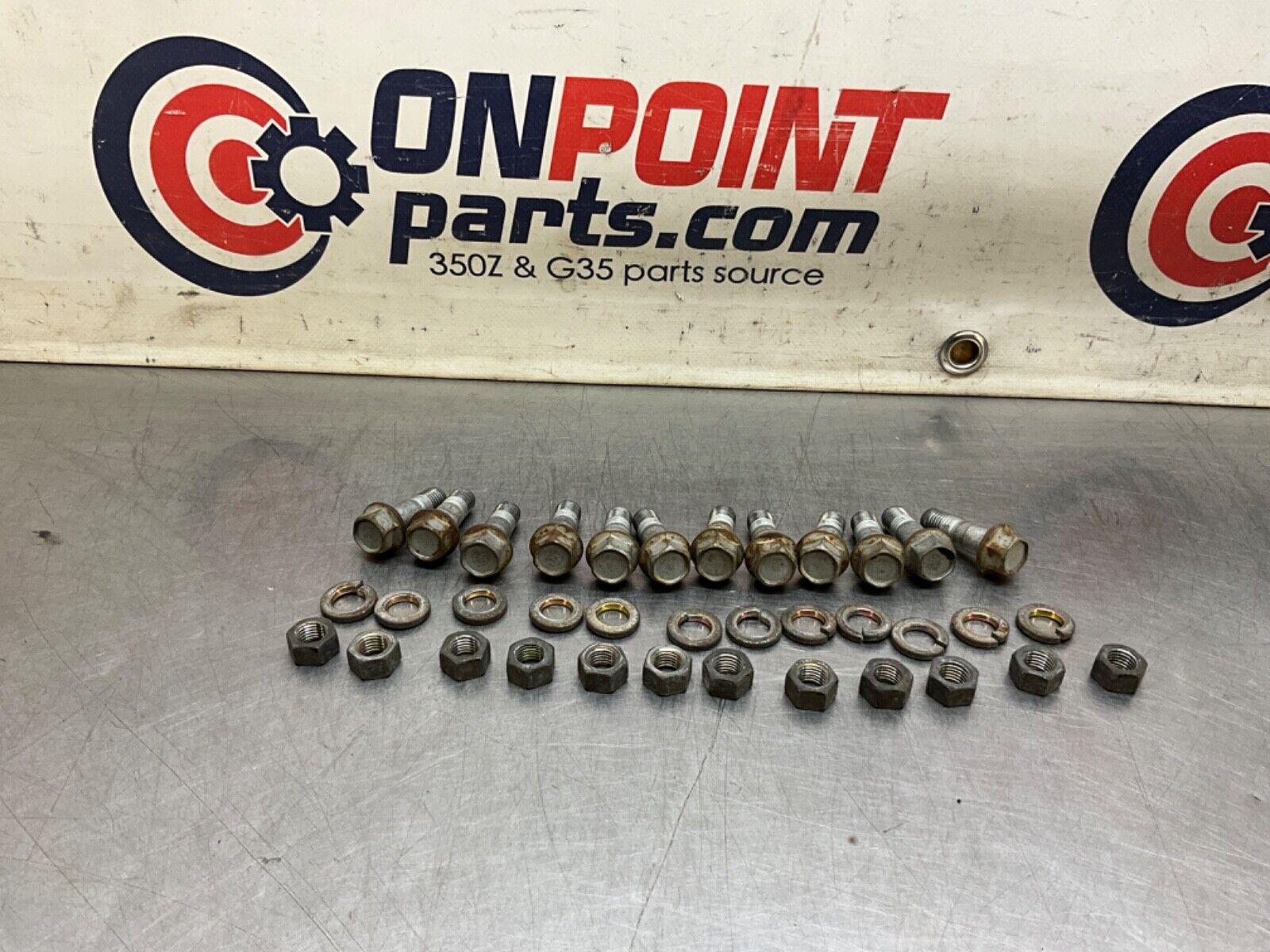 2006 Nissan Z33 350Z Rear Axle to Differential Hardware Bolts OEM 23BJJEC - On Point Parts Inc