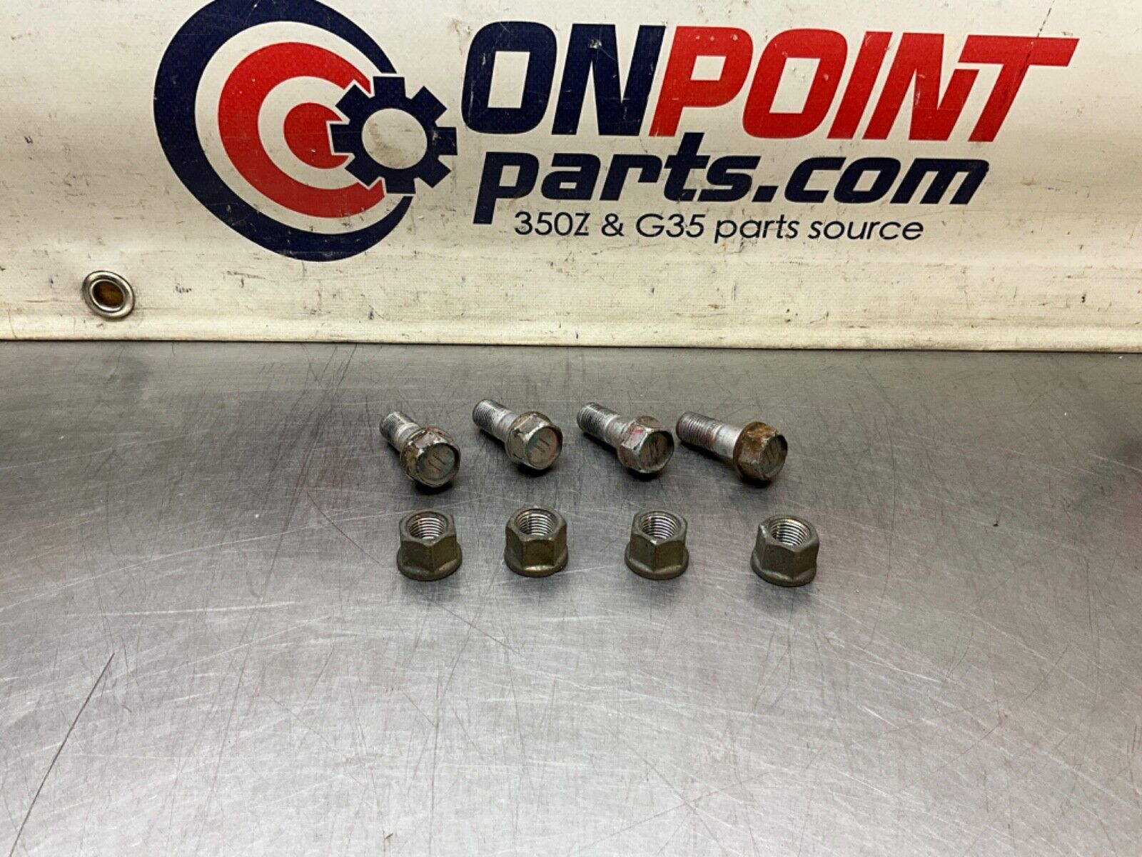 2006 Nissan Z33 350Z Driveshaft to Differential Hardware Bolts OEM 23BJJEC - On Point Parts Inc