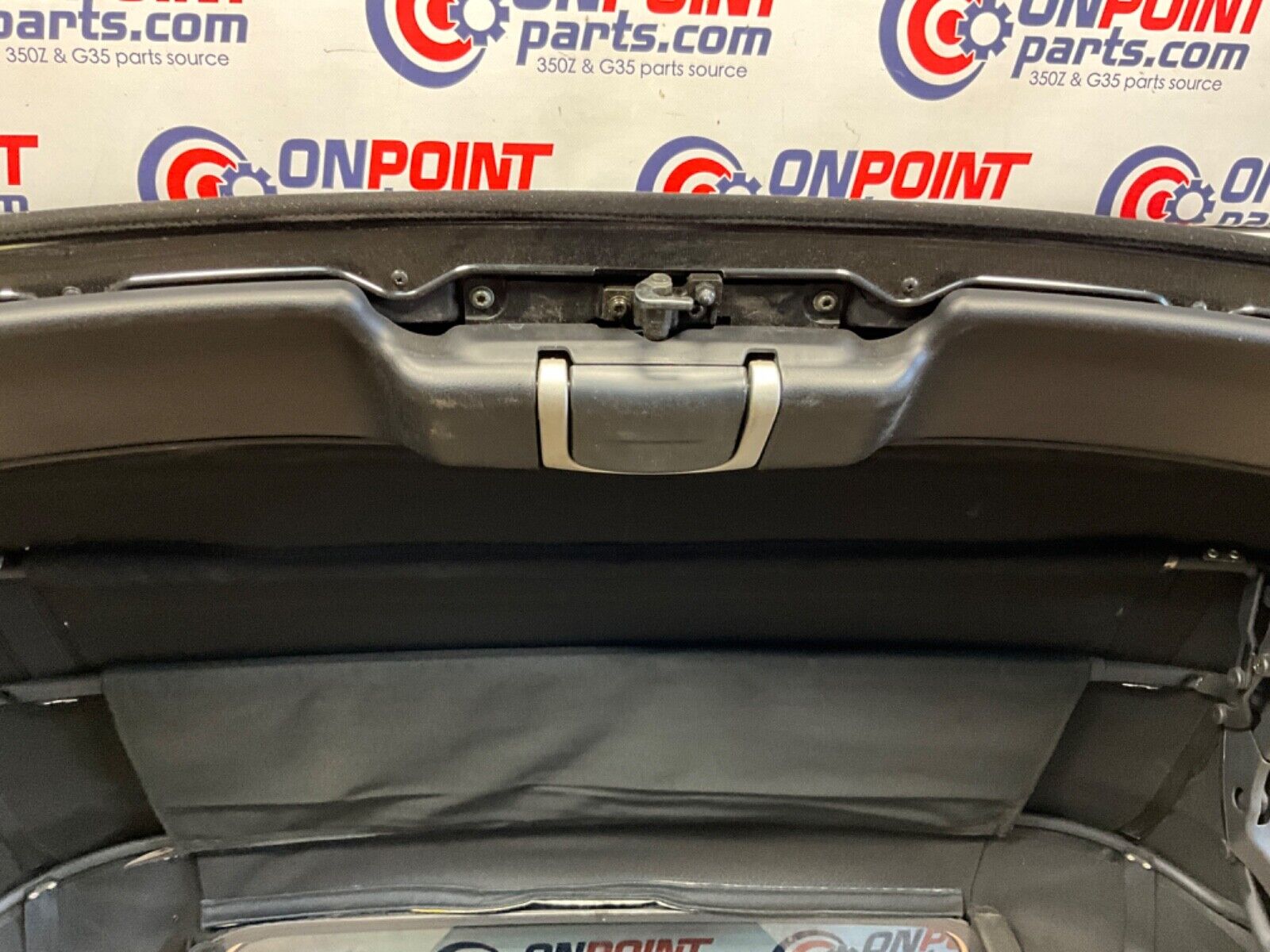 2006 Nissan Z33 350Z Convertible Soft Top and Frame with Motors OEM 23BJJE9 - On Point Parts Inc