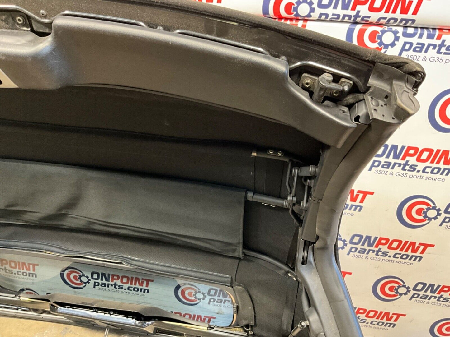 2006 Nissan Z33 350Z Convertible Soft Top and Frame with Motors OEM 23BJJE9 - On Point Parts Inc