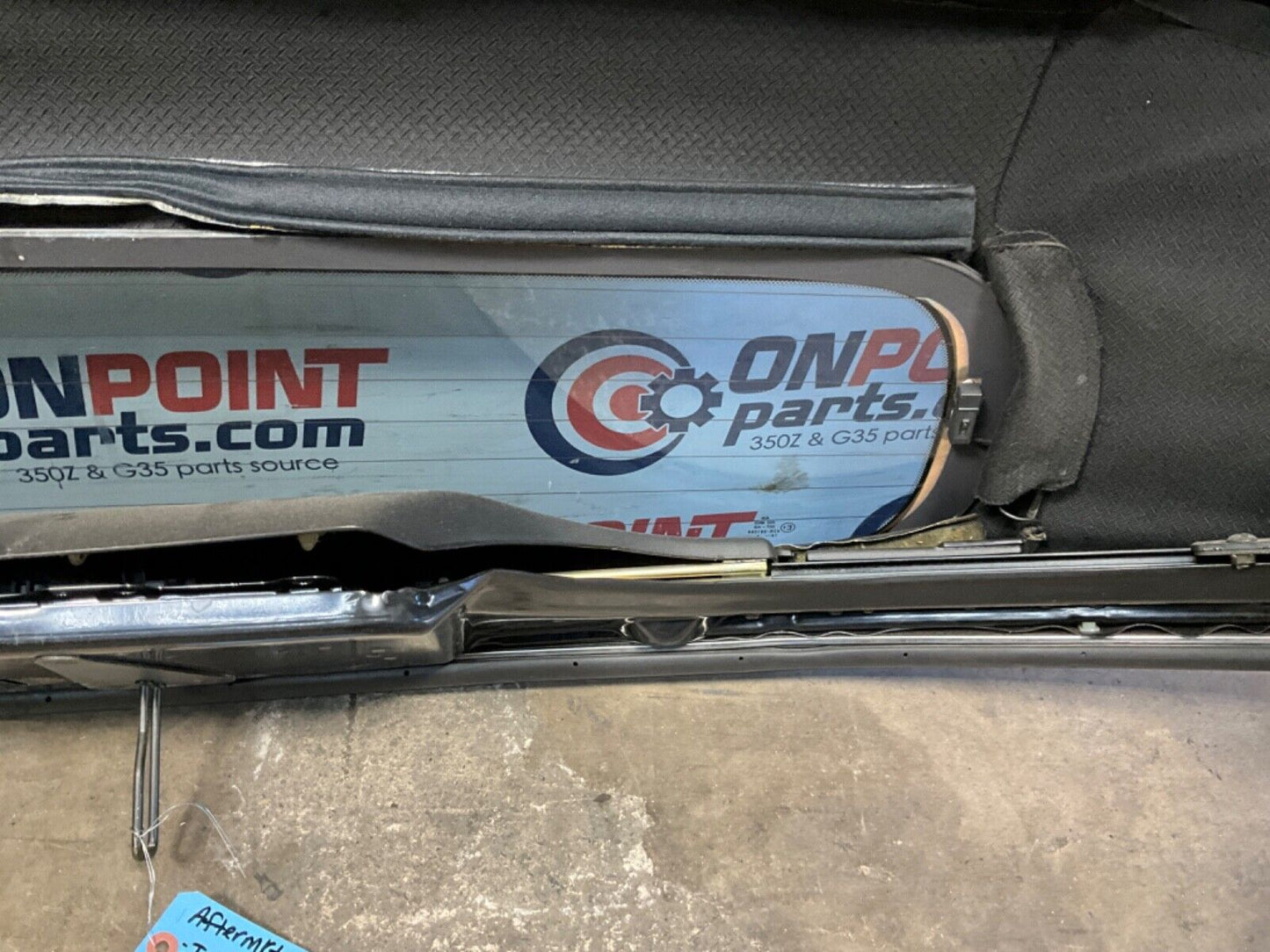 2006 Nissan Z33 350Z Convertible Soft Top and Frame with Motors OEM 23BJJE9 - On Point Parts Inc