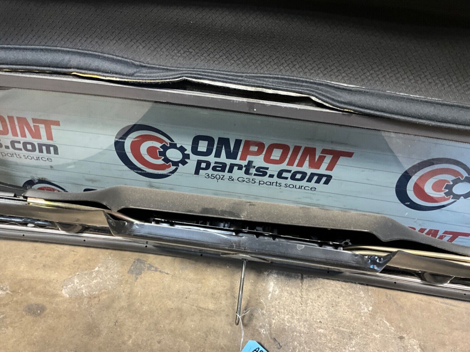 2006 Nissan Z33 350Z Convertible Soft Top and Frame with Motors OEM 23BJJE9 - On Point Parts Inc