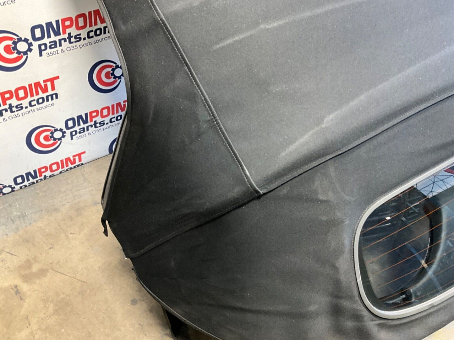 2006 Nissan Z33 350Z Convertible Soft Top and Frame with Motors OEM 23BJJE9 - On Point Parts Inc