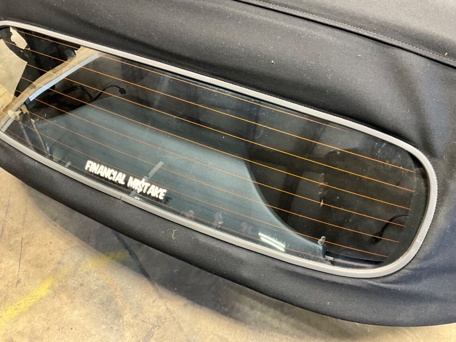 2006 Nissan Z33 350Z Convertible Soft Top and Frame with Motors OEM 23BJJE9 - On Point Parts Inc