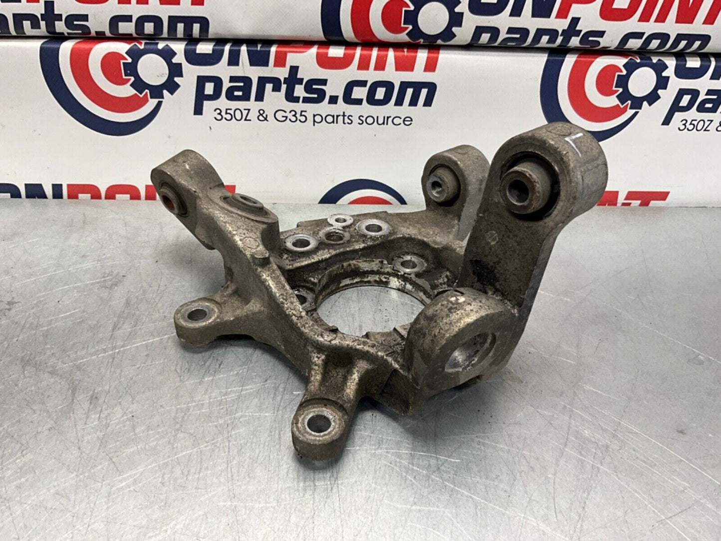 2006 Nissan Z33 350Z Driver Left Rear Suspension Knuckle Axle Housing OEM 23BJJE - On Point Parts Inc