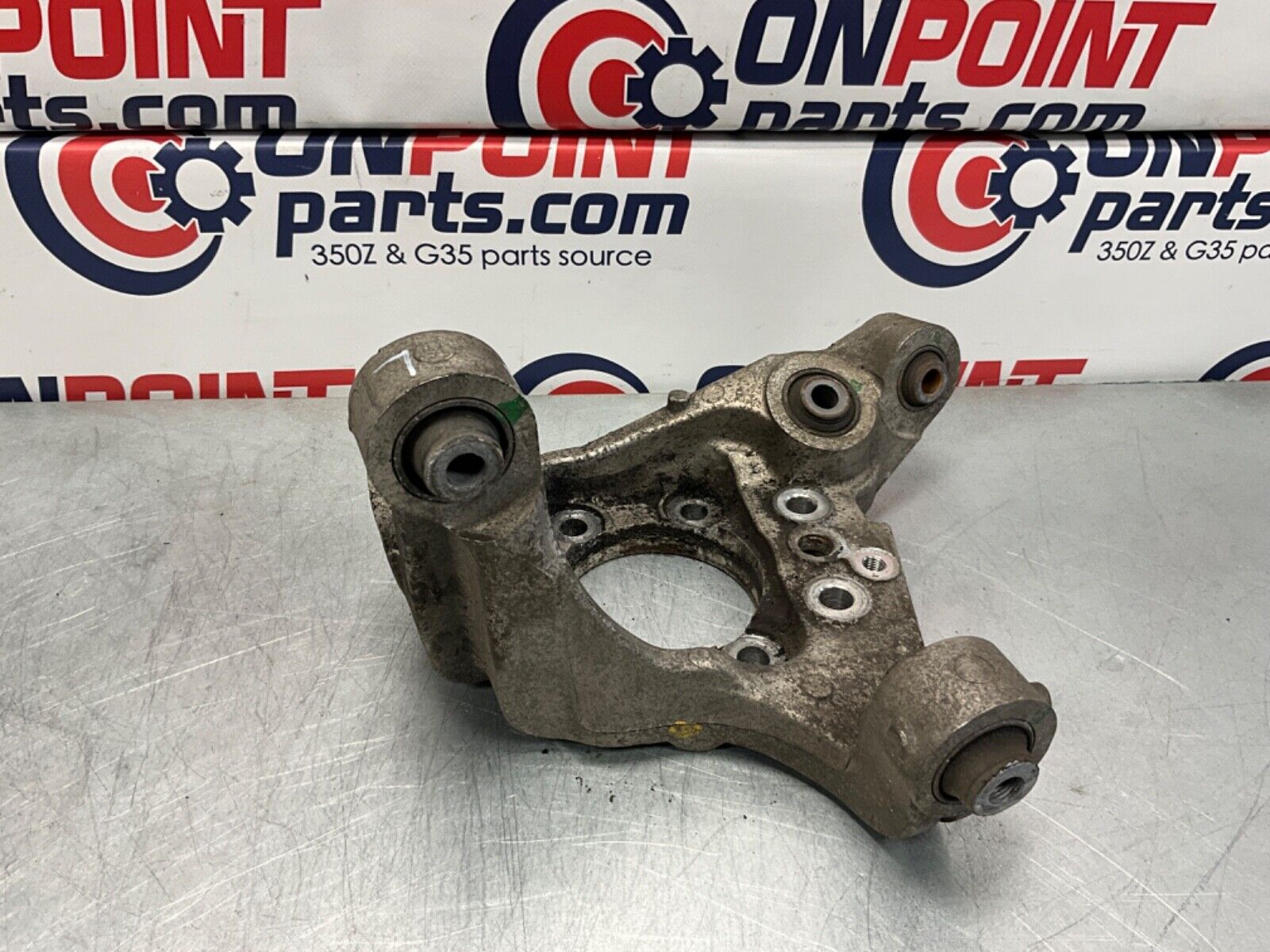 2006 Nissan Z33 350Z Driver Left Rear Suspension Knuckle Axle Housing OEM 23BJJE - On Point Parts Inc