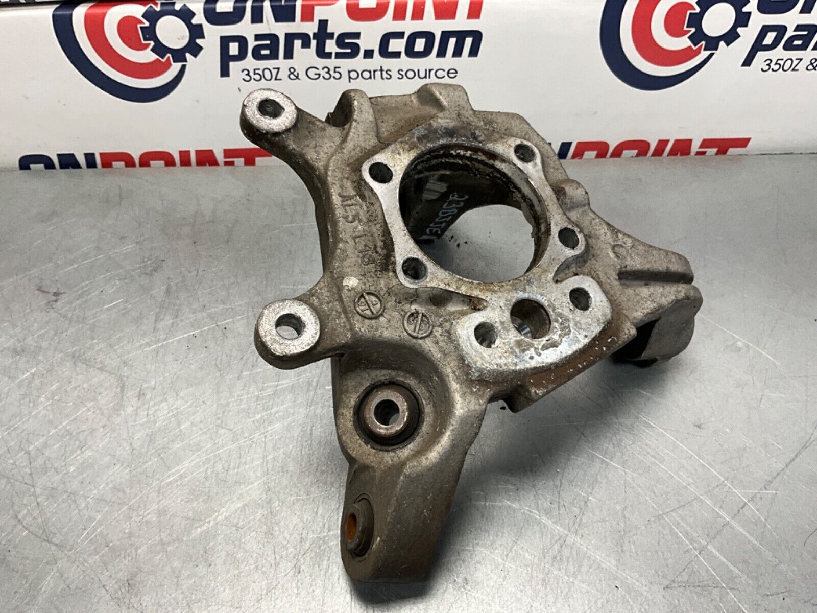 2006 Nissan Z33 350Z Driver Left Rear Suspension Knuckle Axle Housing OEM 23BJJE - On Point Parts Inc