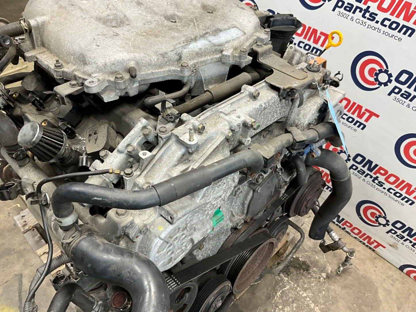 2006 Nissan Z33 350Z VQ35DE REVUp Engine 121k Manual with Clutch OEM 23BJJE - On Point Parts Inc