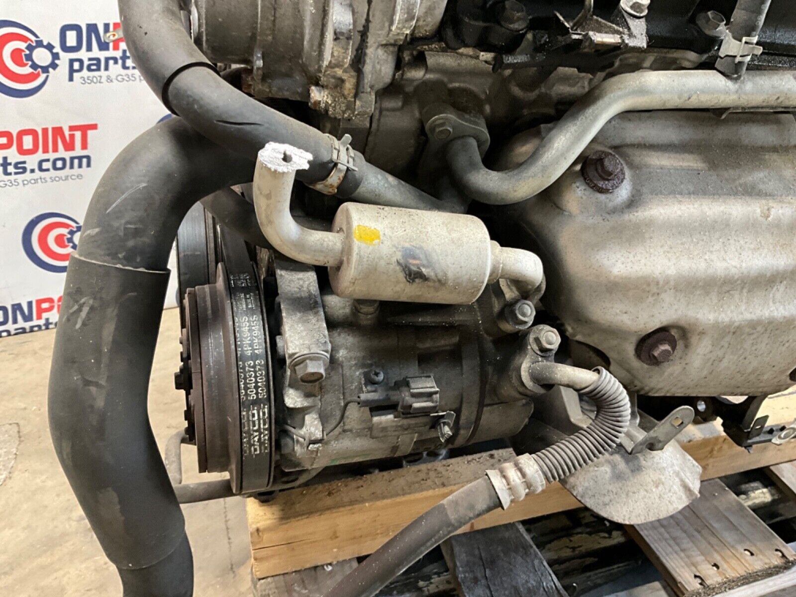 2006 Nissan Z33 350Z VQ35DE REVUp Engine 121k Manual with Clutch OEM 23BJJE - On Point Parts Inc