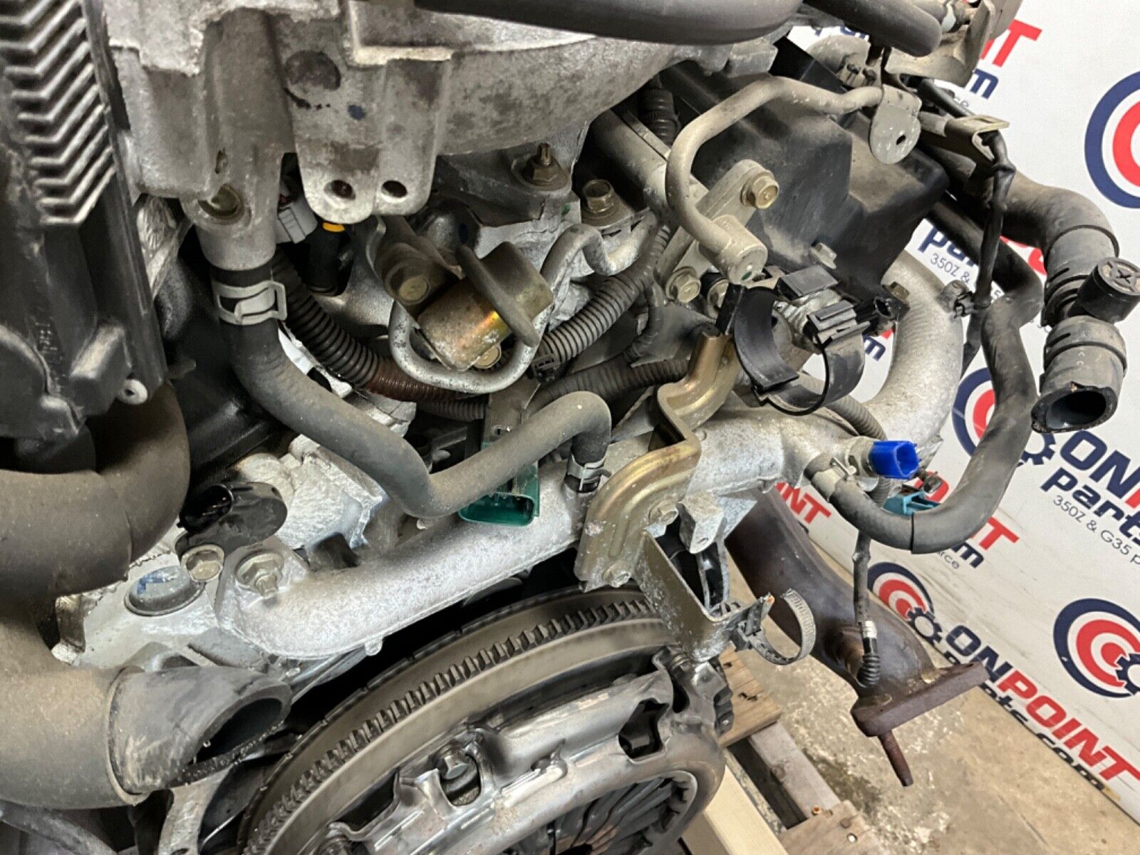 2006 Nissan Z33 350Z VQ35DE REVUp Engine 121k Manual with Clutch OEM 23BJJE - On Point Parts Inc