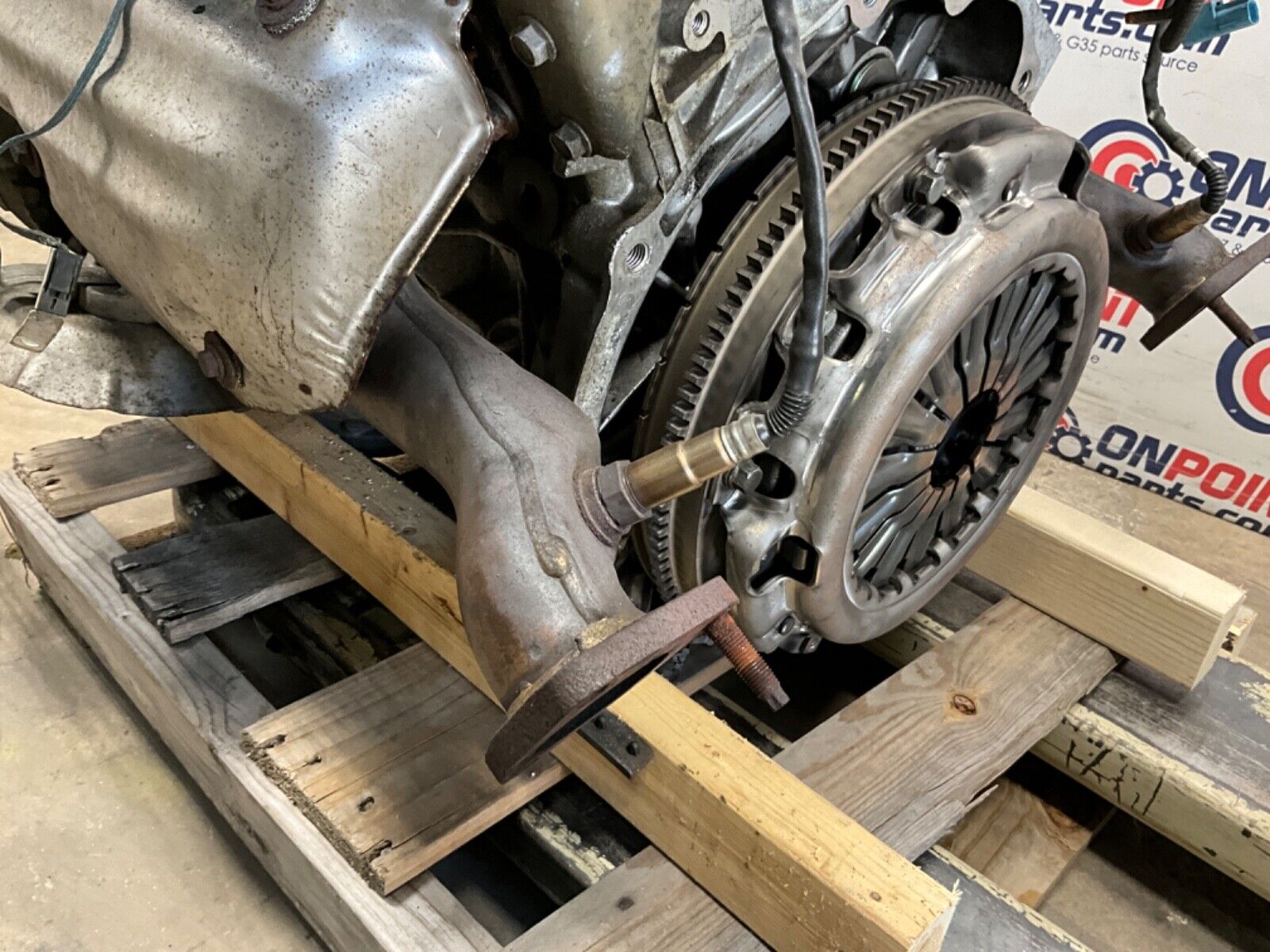 2006 Nissan Z33 350Z VQ35DE REVUp Engine 121k Manual with Clutch OEM 23BJJE - On Point Parts Inc