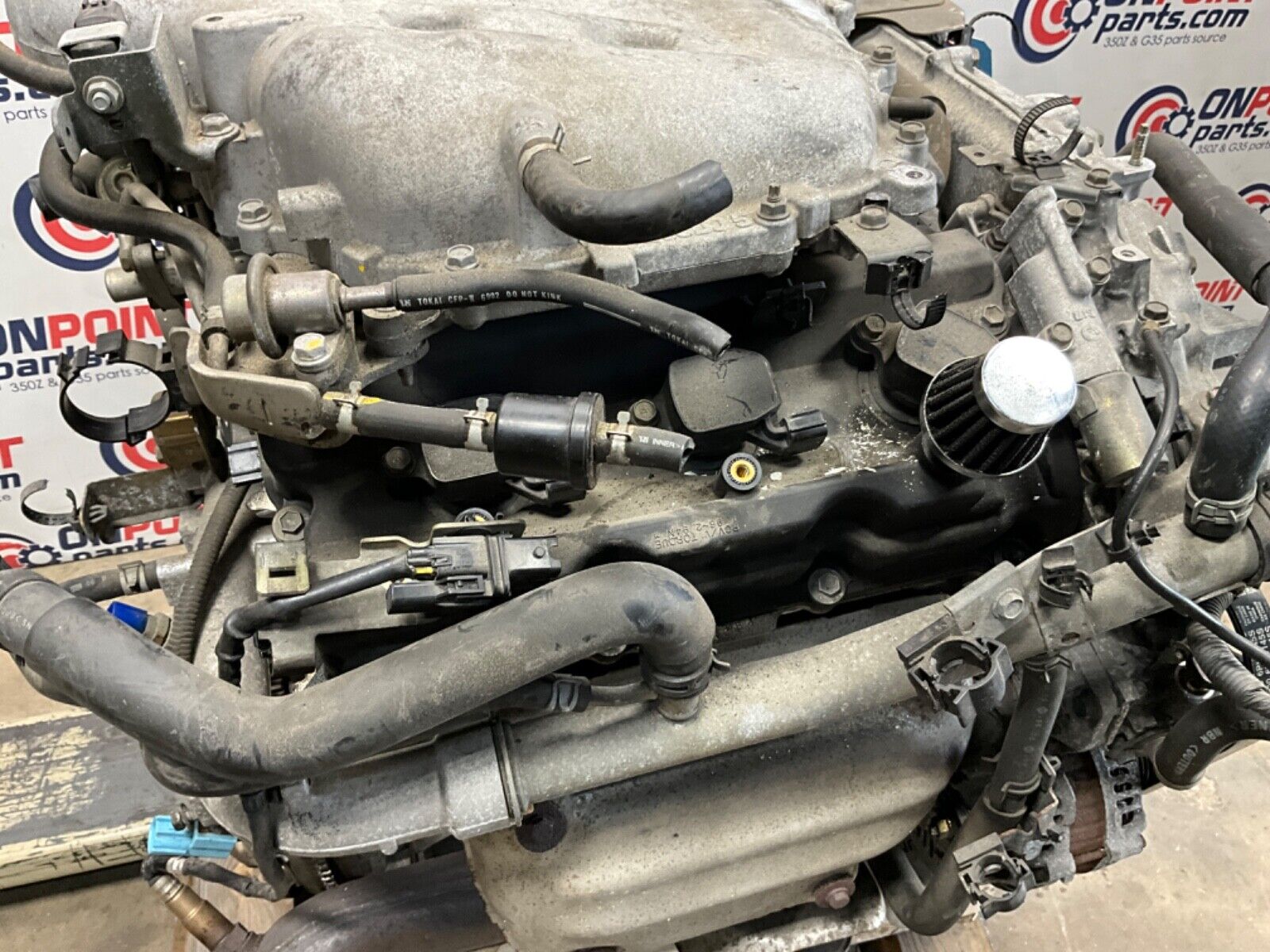 2006 Nissan Z33 350Z VQ35DE REVUp Engine 121k Manual with Clutch OEM 23BJJE - On Point Parts Inc