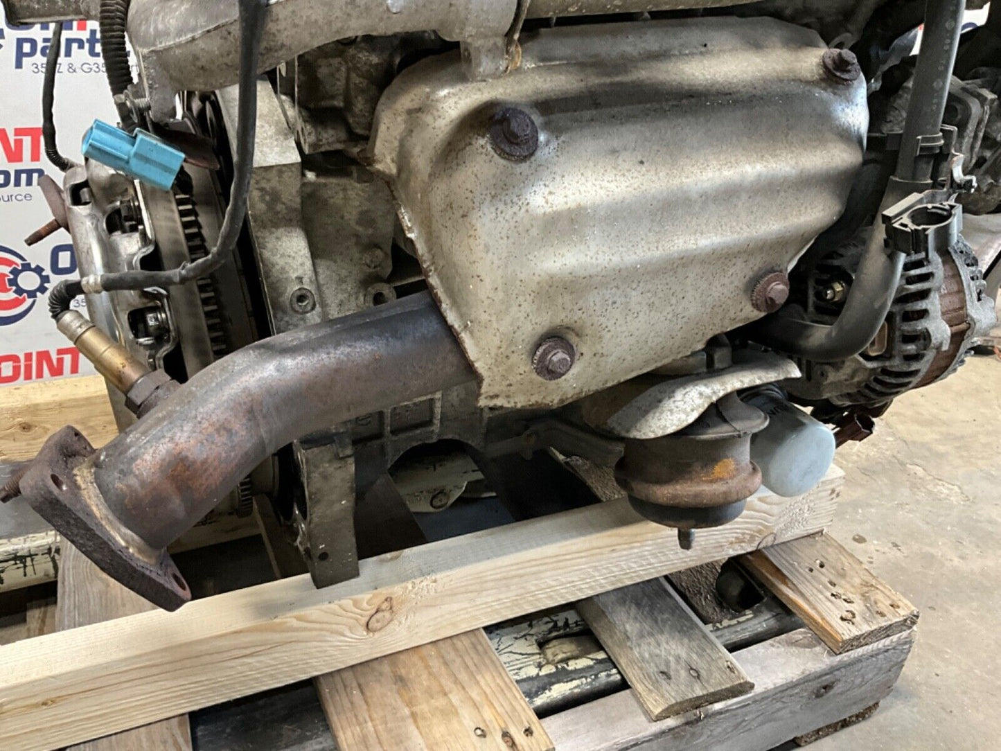 2006 Nissan Z33 350Z VQ35DE REVUp Engine 121k Manual with Clutch OEM 23BJJE - On Point Parts Inc